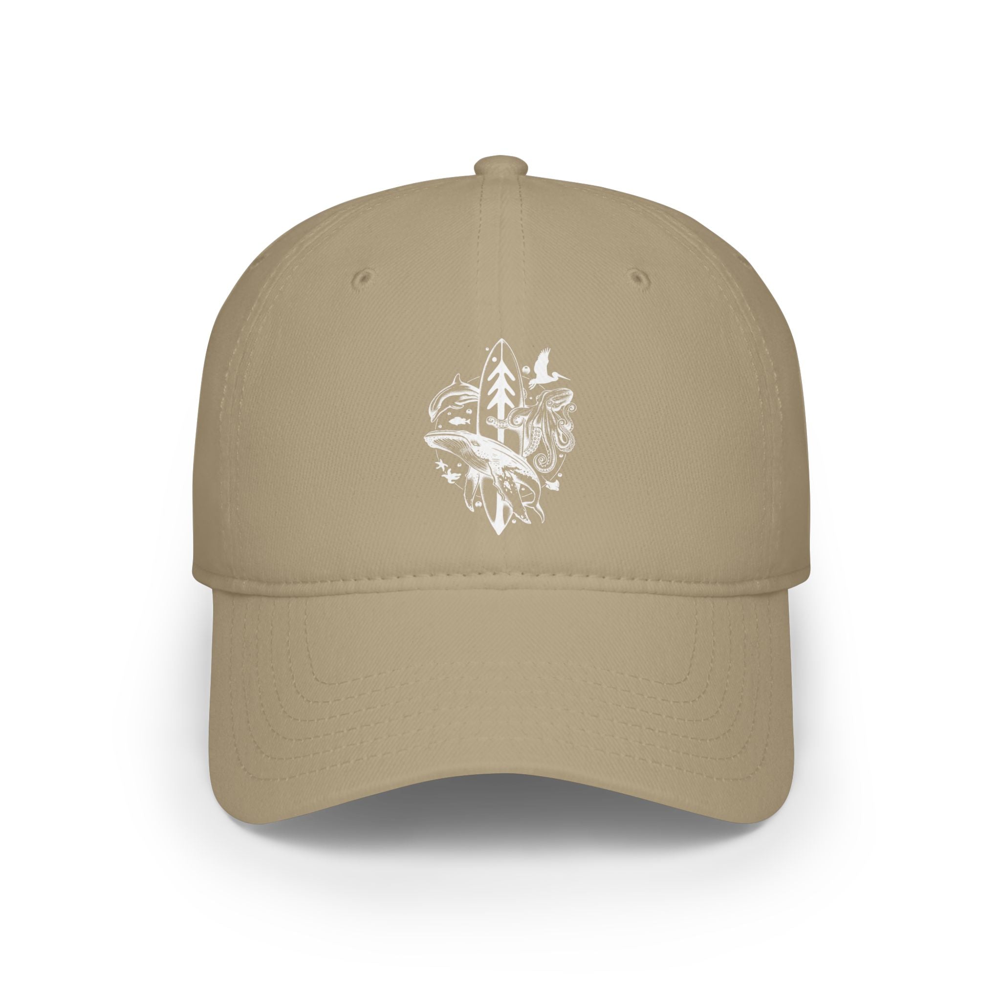 Ventana Monterey Bay by Thiago Bianchini Unisex - 100% Cotton Baseball Cap