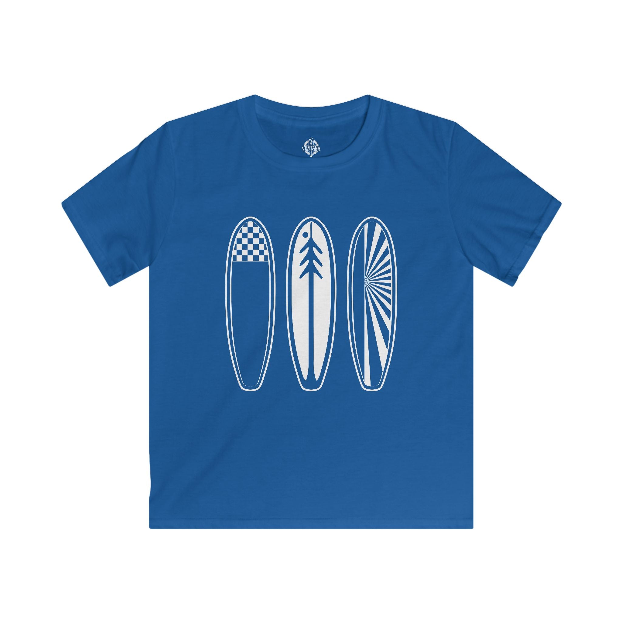 Ventana Three Board Kids - Soft Style U.S. Cotton T-Shirt