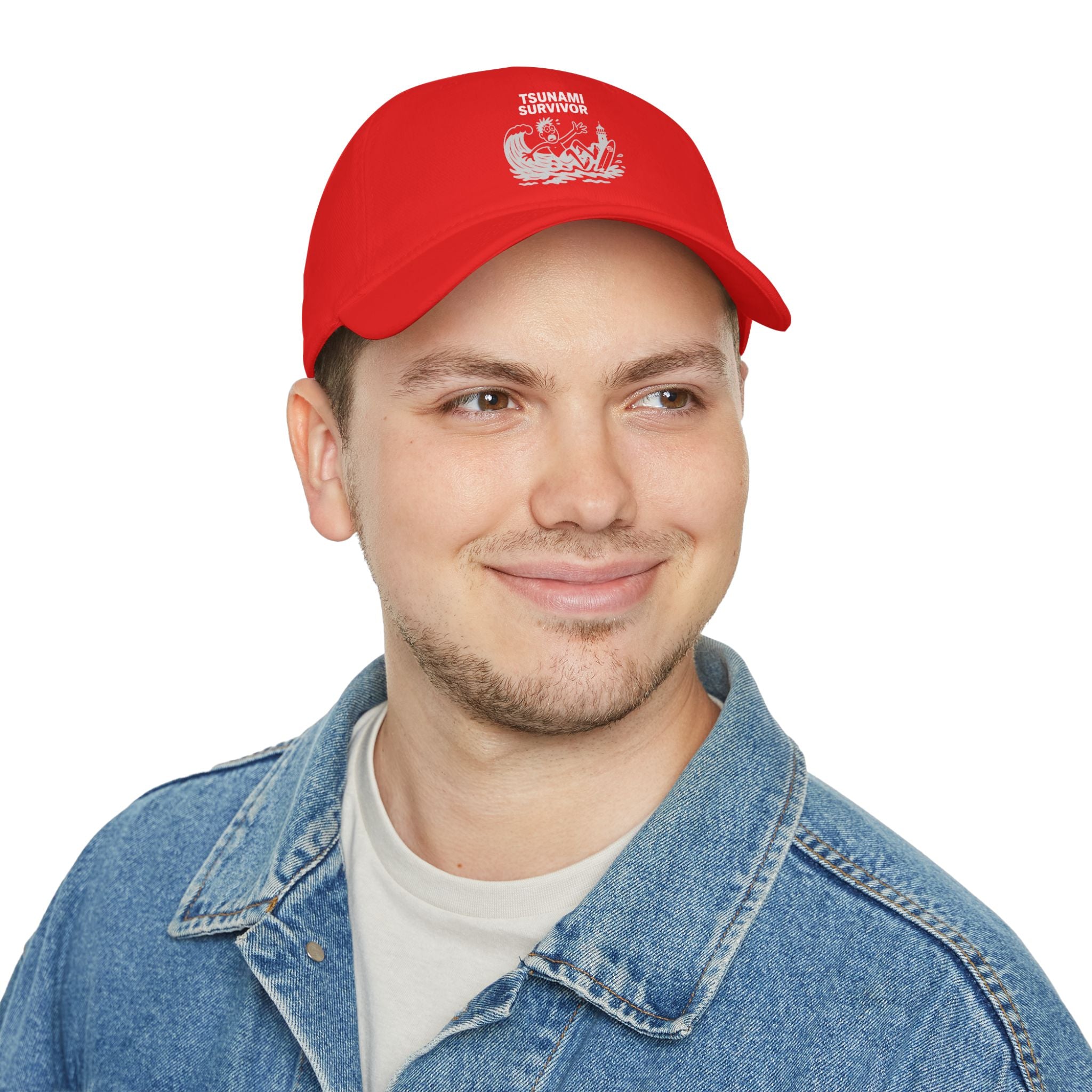 Tsunami Survivor - 100% Cotton Baseball Cap