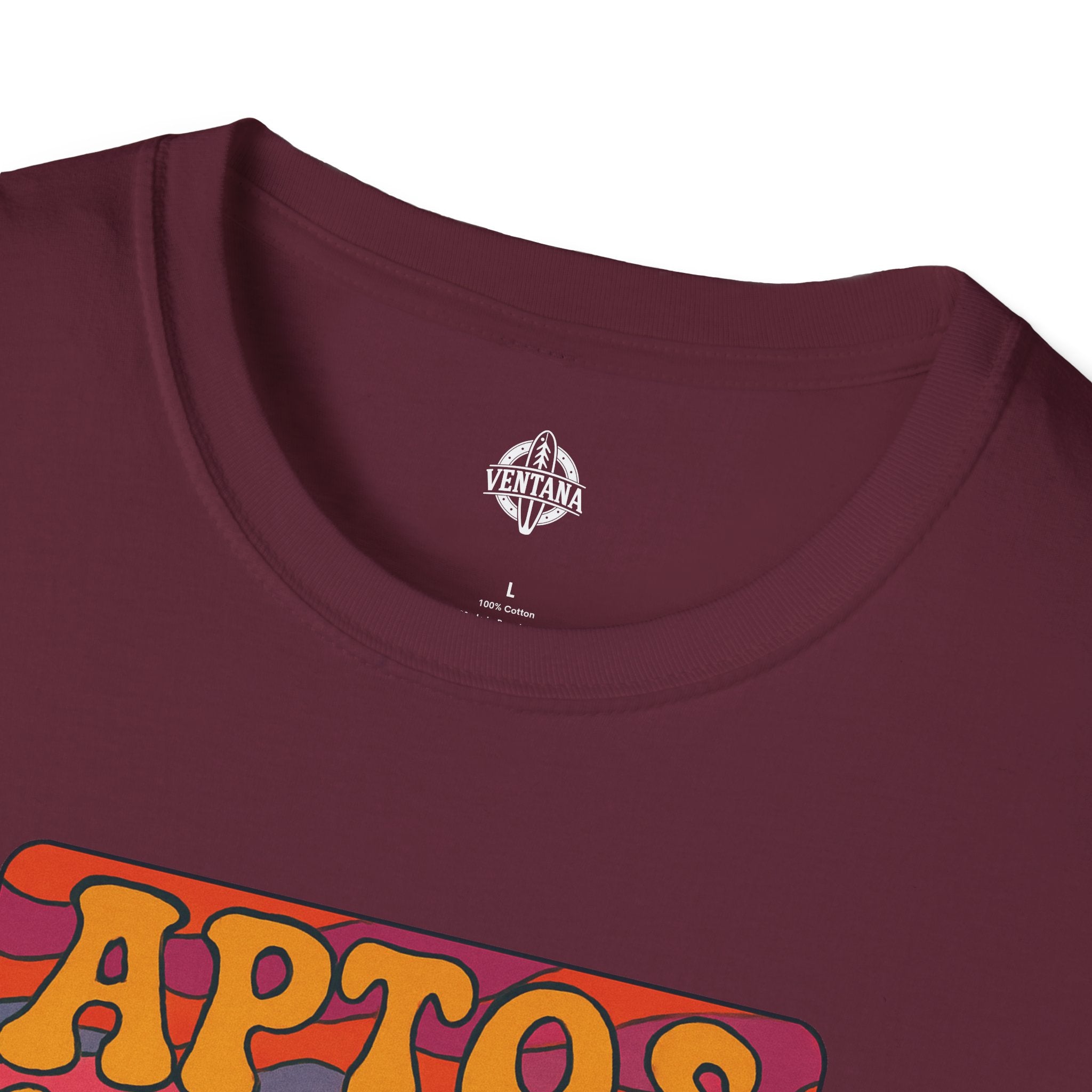 Aptos California Psychedelic Unisex - U.S. Cotton T-Shirt