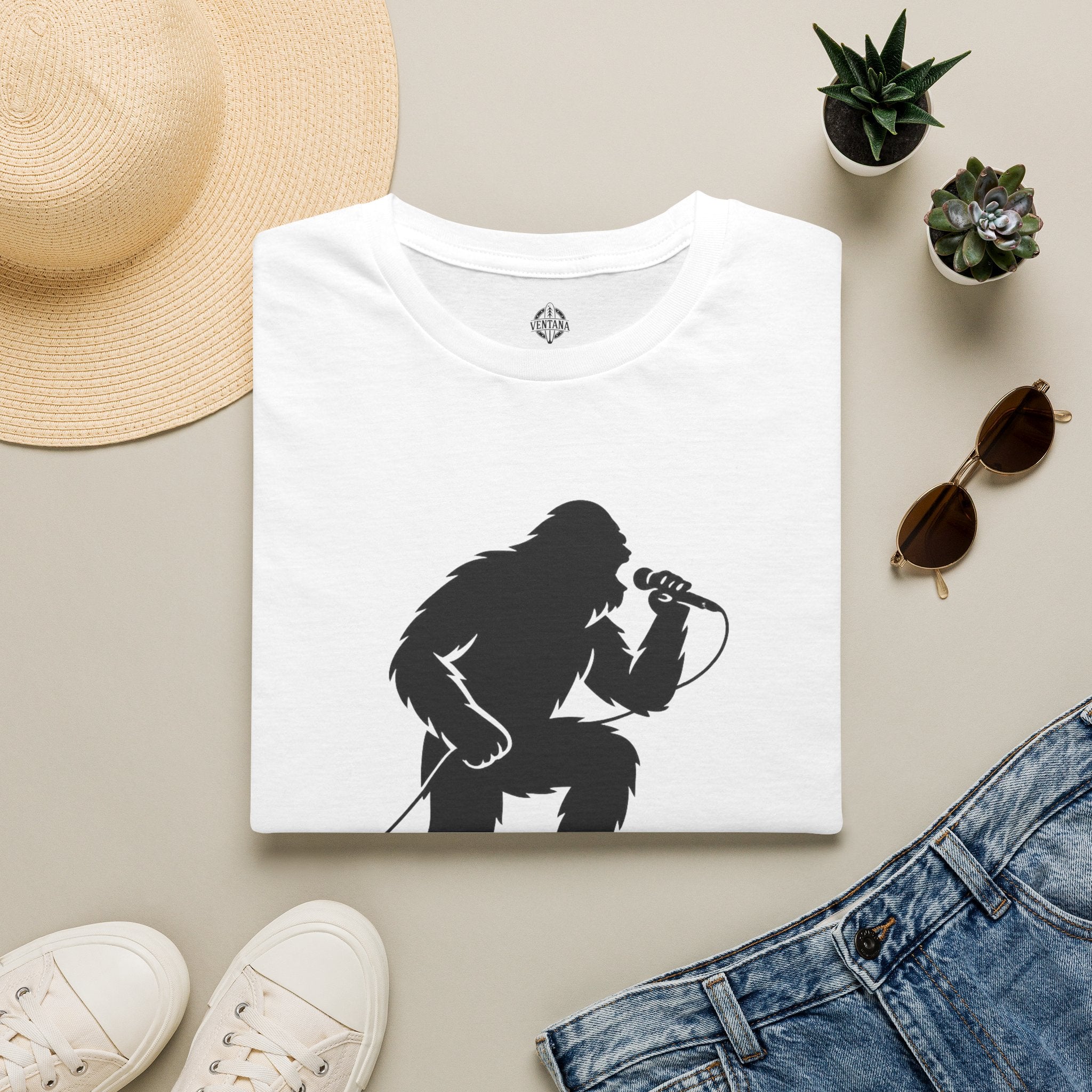 Ventana Ampedsquatch Unisex - U.S. Cotton T-Shirt