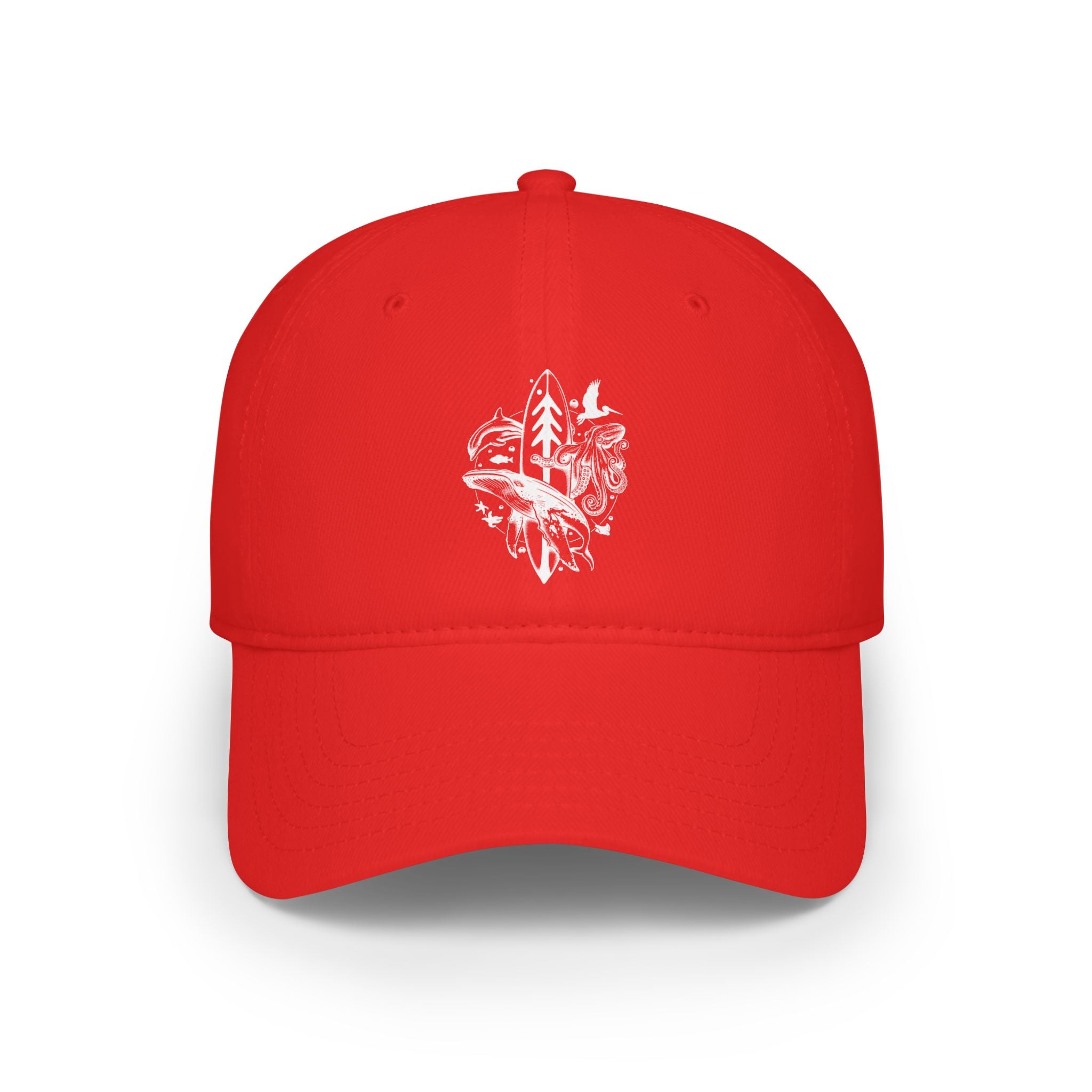 Ventana Monterey Bay by Thiago Bianchini Unisex - 100% Cotton Baseball Cap