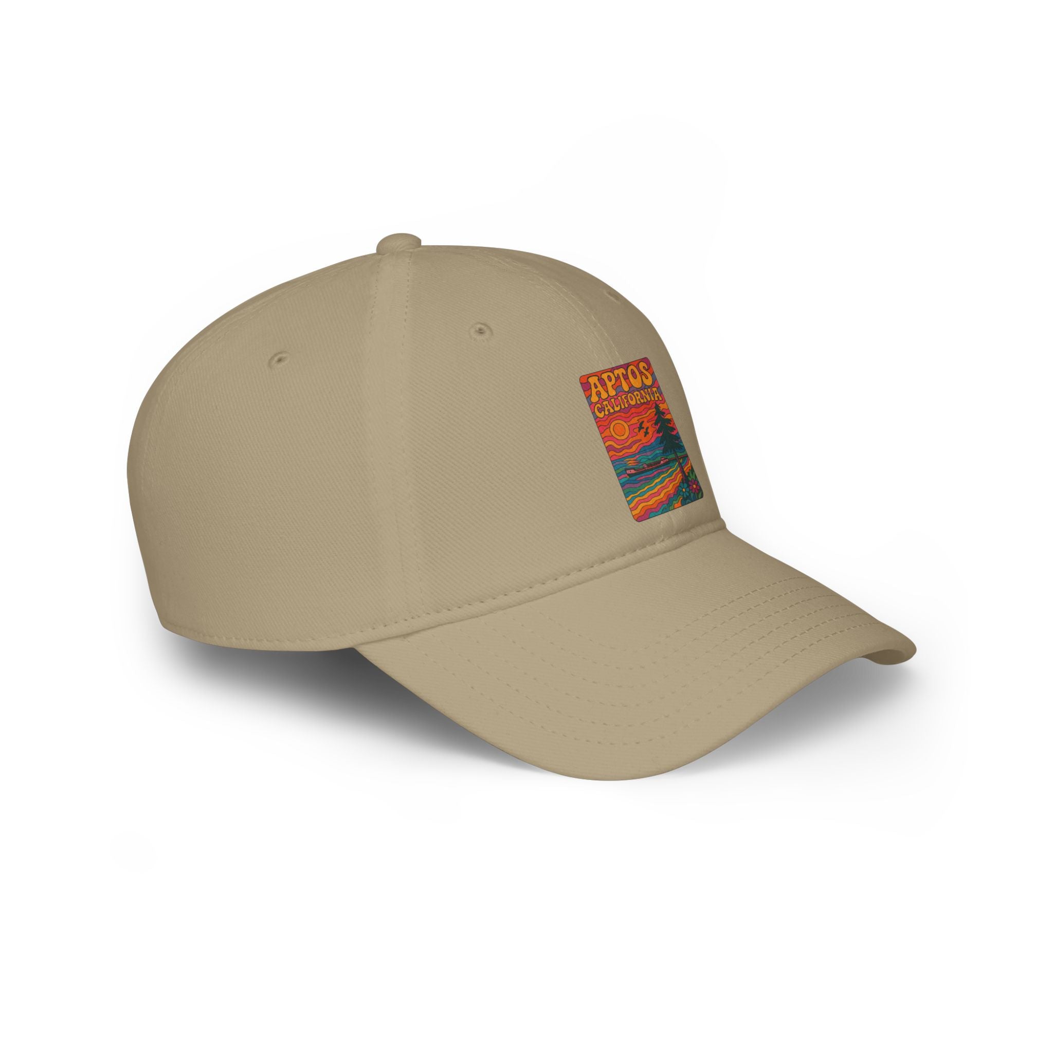 Aptos California Psychedelic - 100% Cotton Baseball Cap