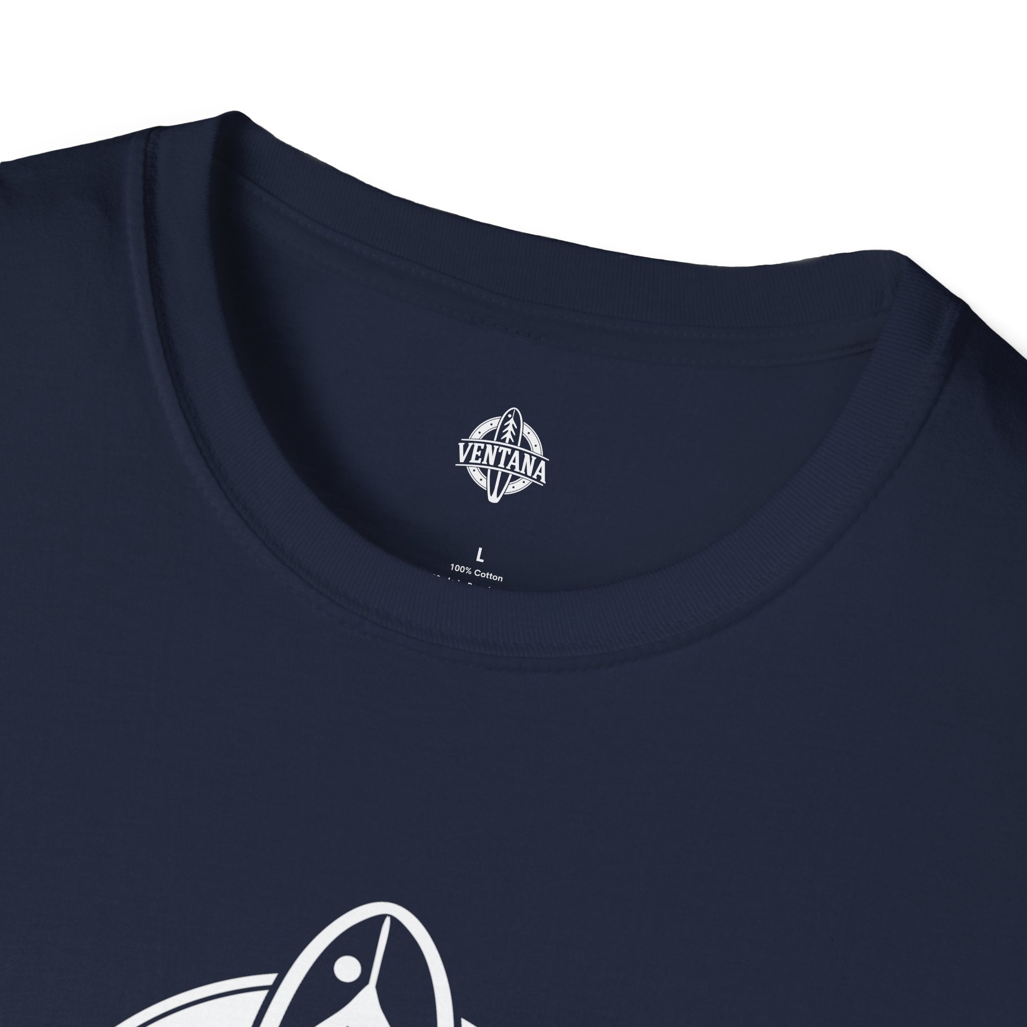 Ventana Treefish Logo Unisex - Soft Style U.S. Cotton T-Shirt