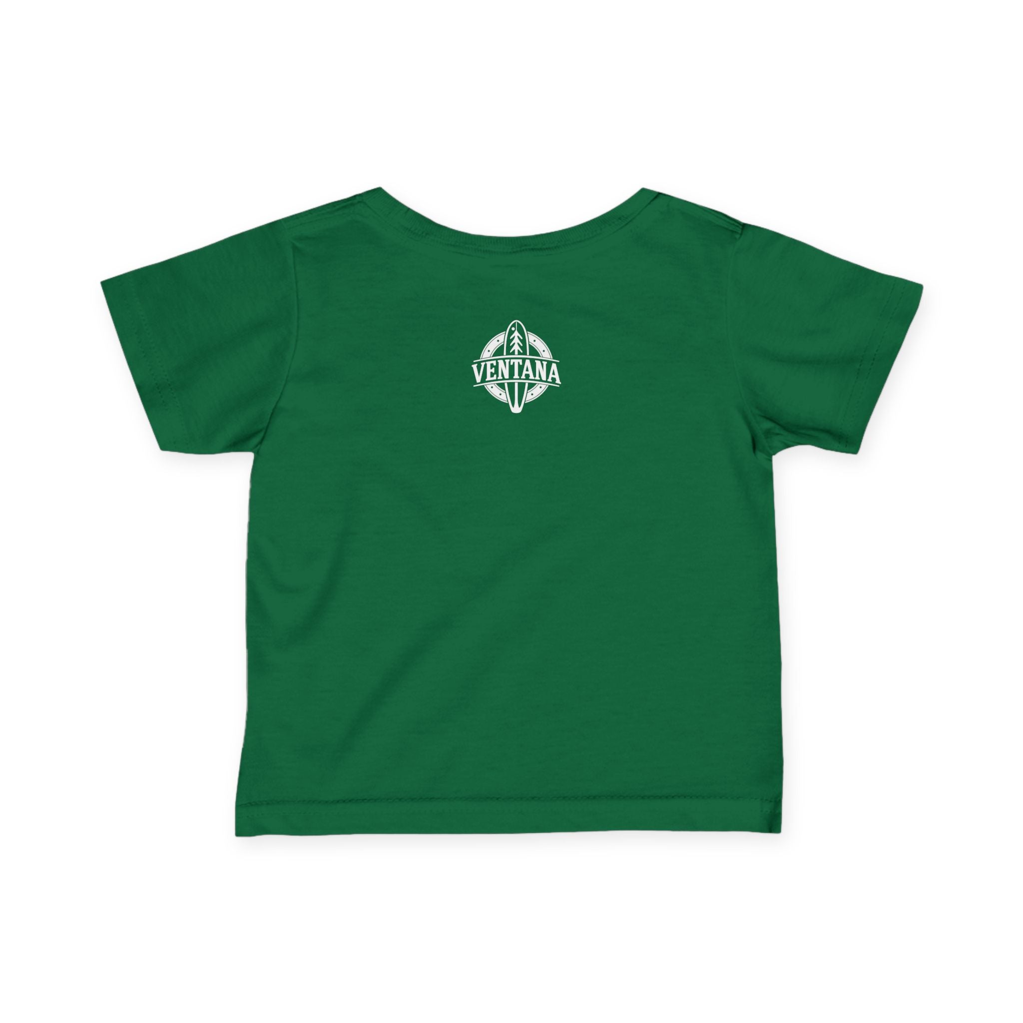 Surf with Otter 841 Ventana by Thiago Bianchini - Infant 100% Cotton T-Shirt