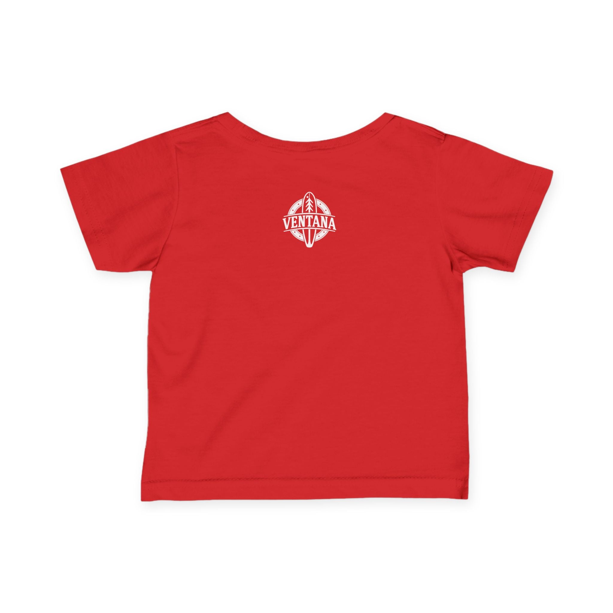 Surf with Otter 841 Ventana by Thiago Bianchini - Infant 100% Cotton T-Shirt