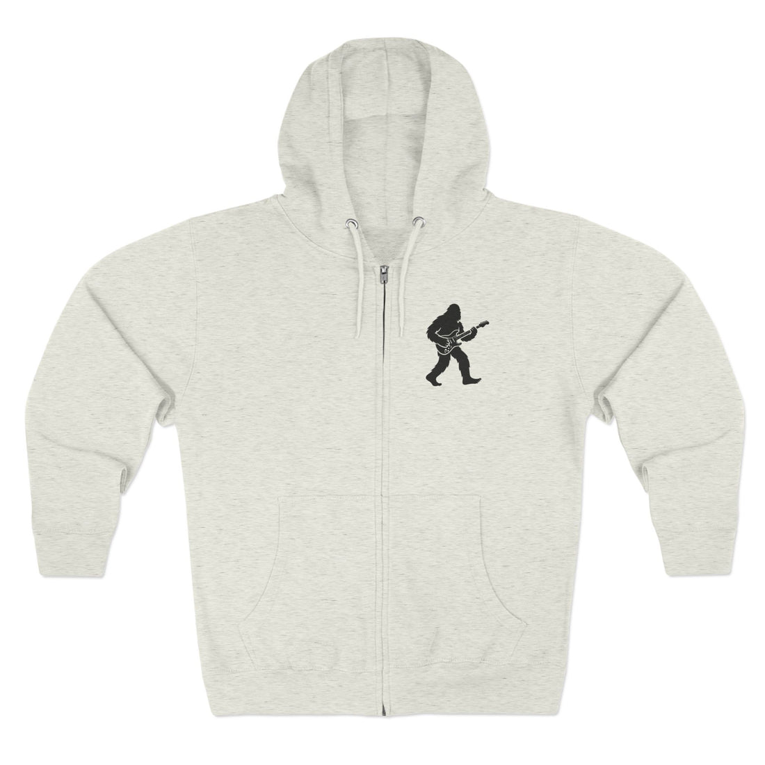 Ventana Jamsquatch Unisex - Zip Cotton Blend Fleece Hoodie