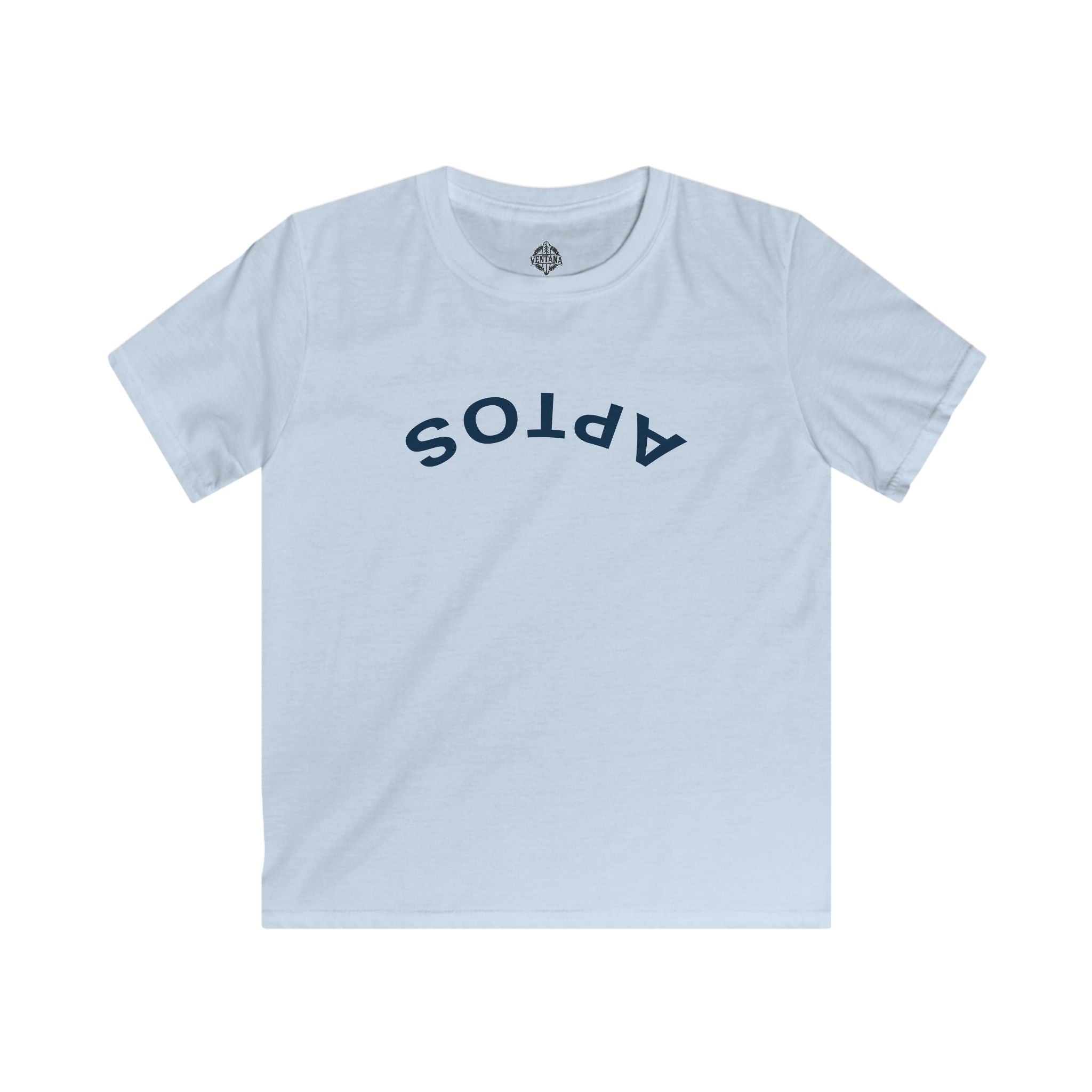 Aptos California Upside Down Kids - Soft Style U.S. Cotton T-Shirt