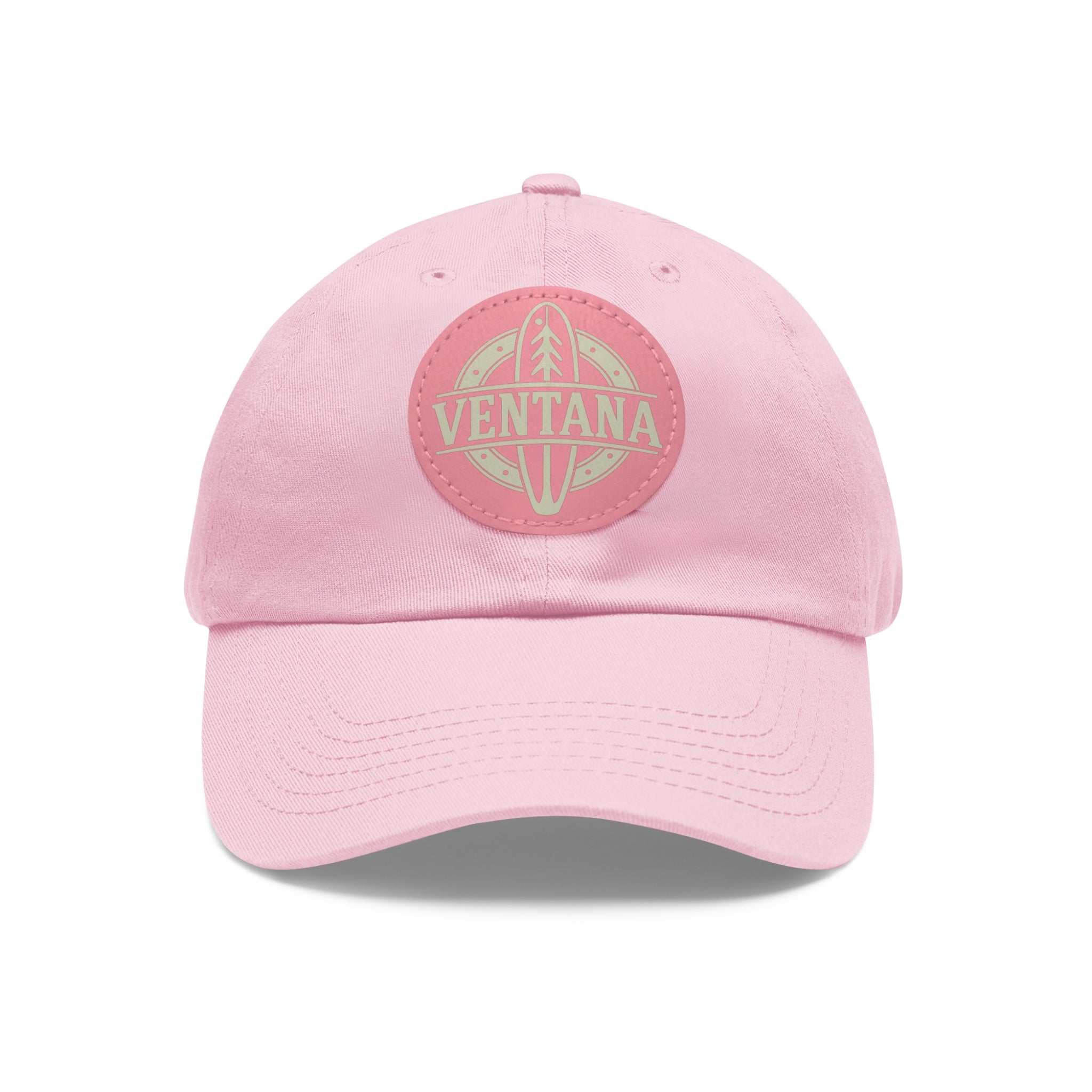 Ventana Treefish Logo Vegan Leather Patch Hat