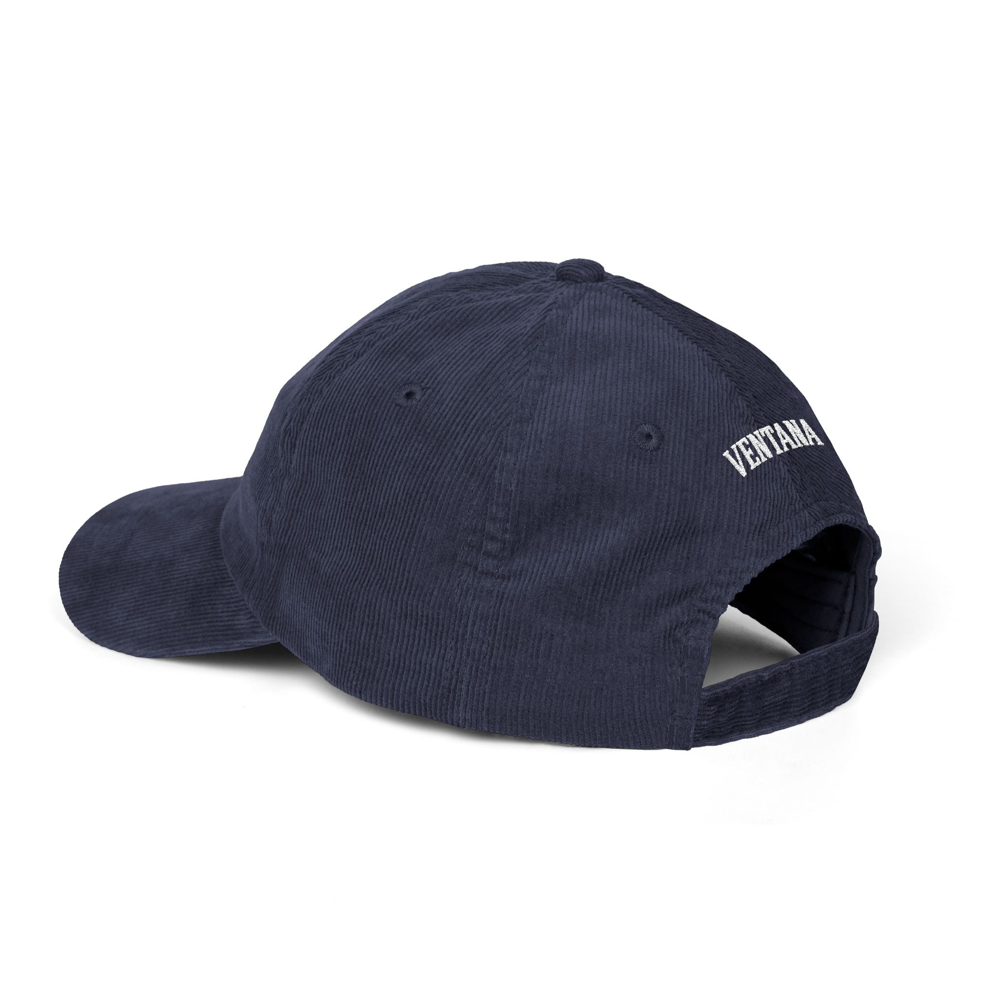 Aptos California Upside Down Embroidered Corduroy Cap - 100% Cotton