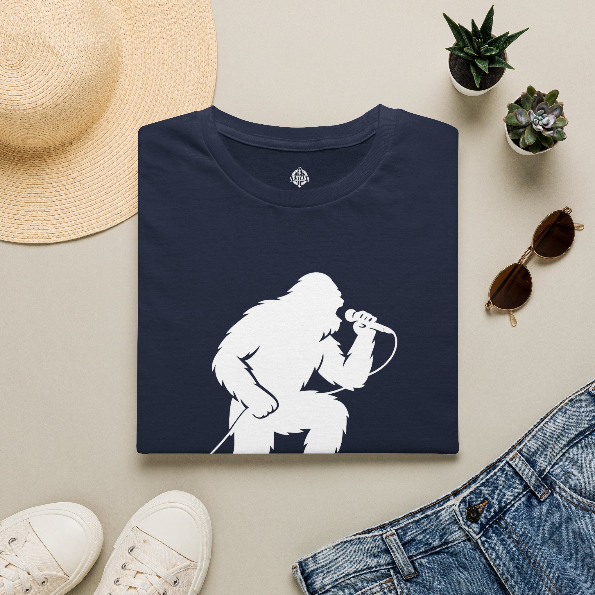 Ventana Ampedsquatch Unisex - U.S. Cotton T-Shirt