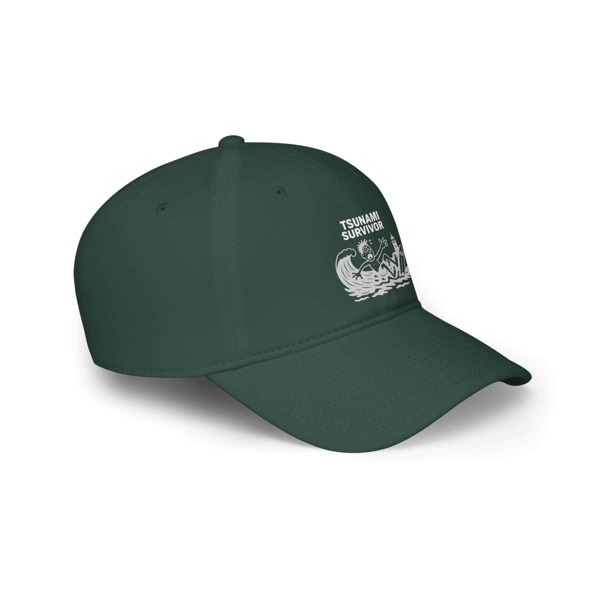 Tsunami Survivor - 100% Cotton Baseball Cap