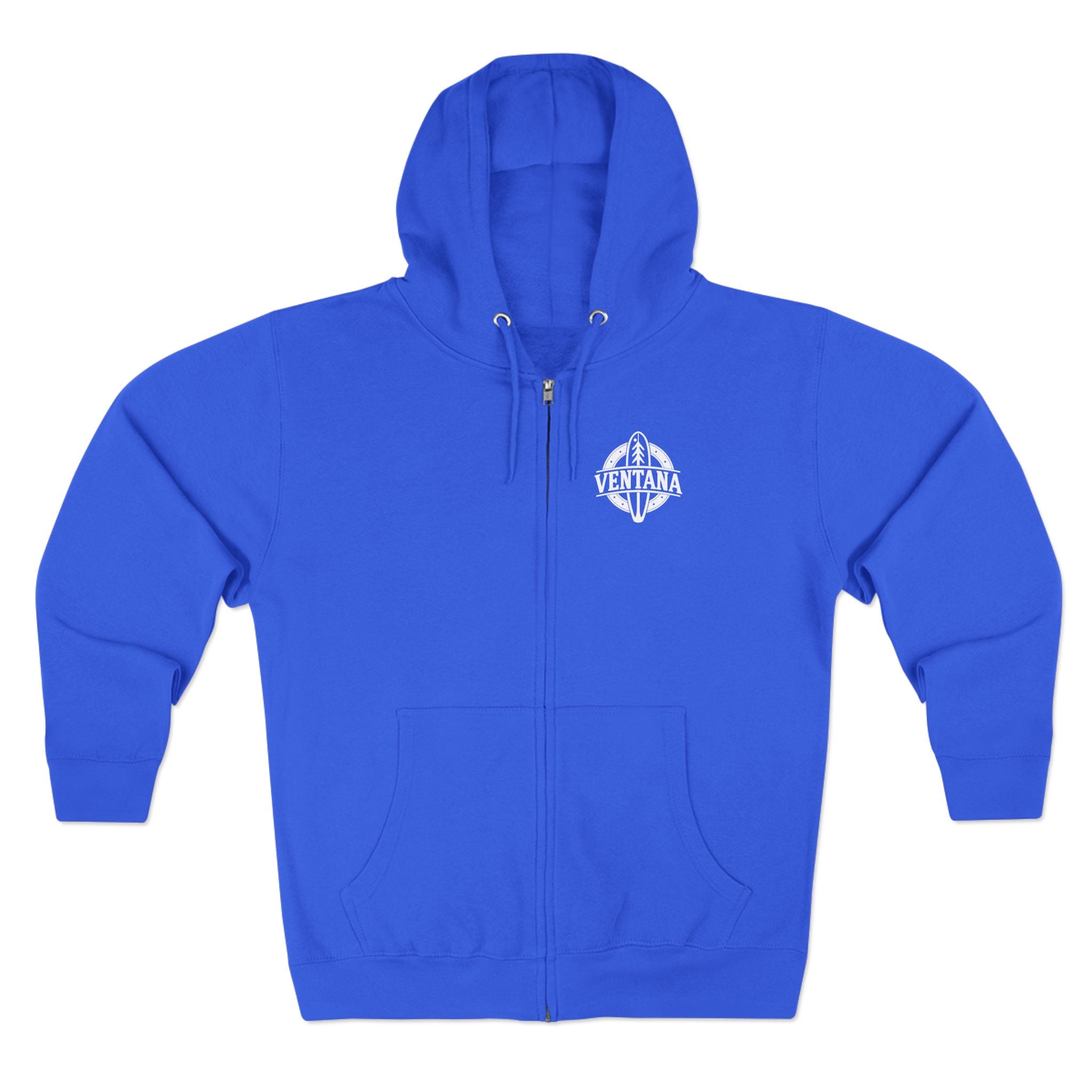 Ventana Marine Life by Lili Arnold Unisex - Zip Cotton Blend Fleece Hoodie