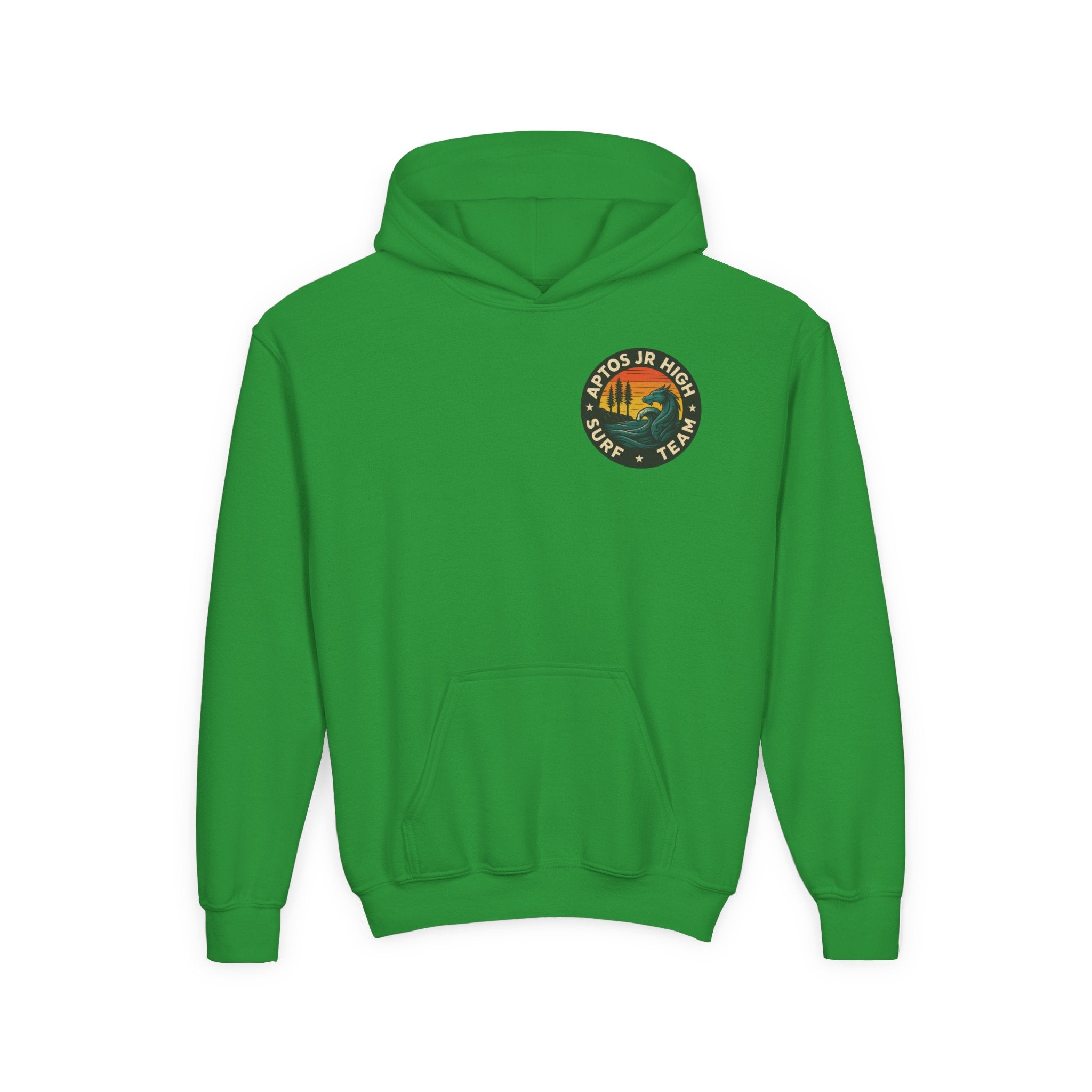 Aptos Jr High Surf Team Youth Pull-Over Hoodie - Heavy Blend Sweatshirt