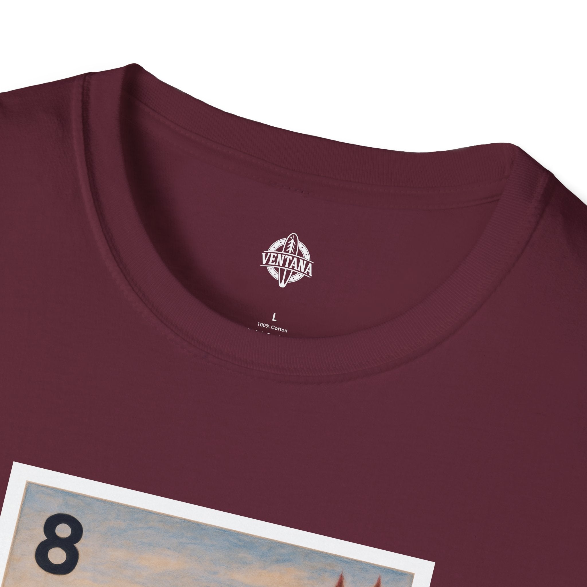 Sea Otter Lotería Unisex - Soft Style U.S. Cotton T-Shirt (La Nutria)