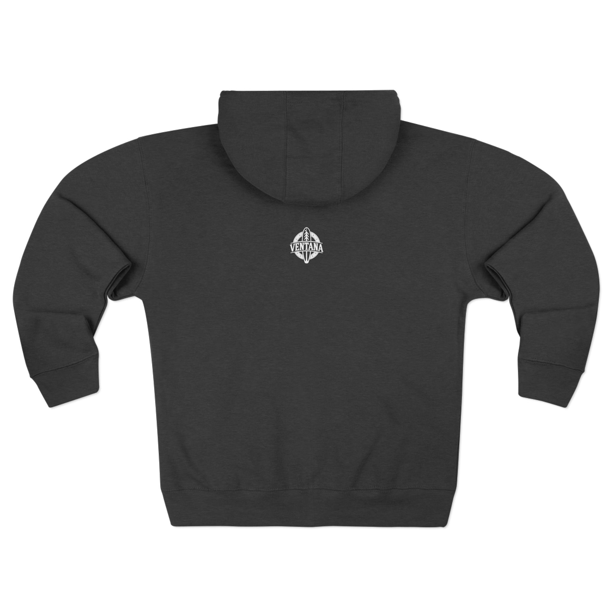 Octopus Lotería Unisex - Zip Cotton Blend Fleece Hoodie (El Pulpo)