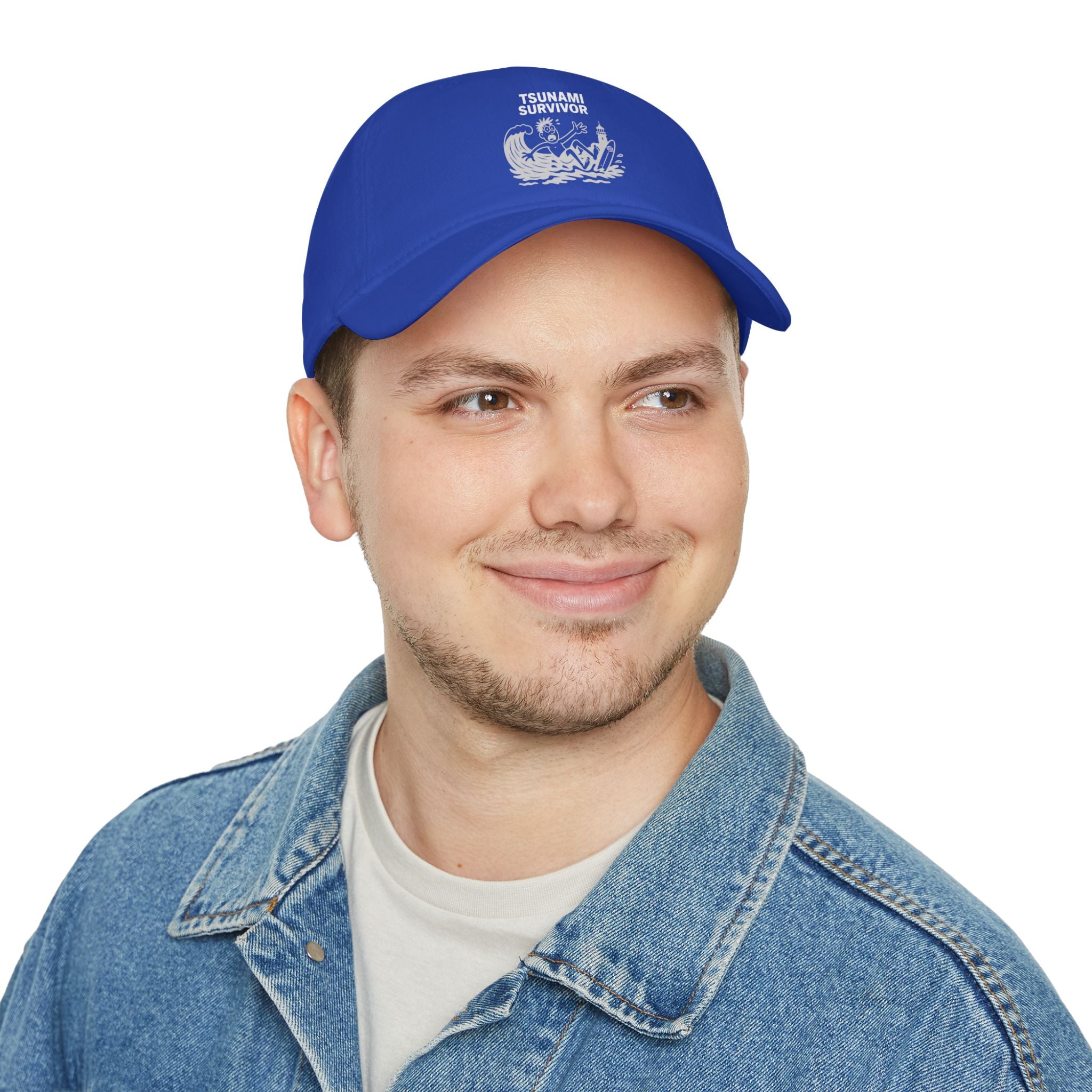 Tsunami Survivor - 100% Cotton Baseball Cap