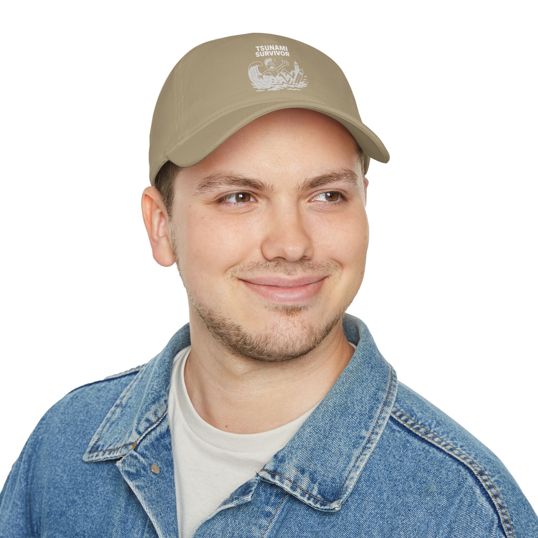 Tsunami Survivor - 100% Cotton Baseball Cap