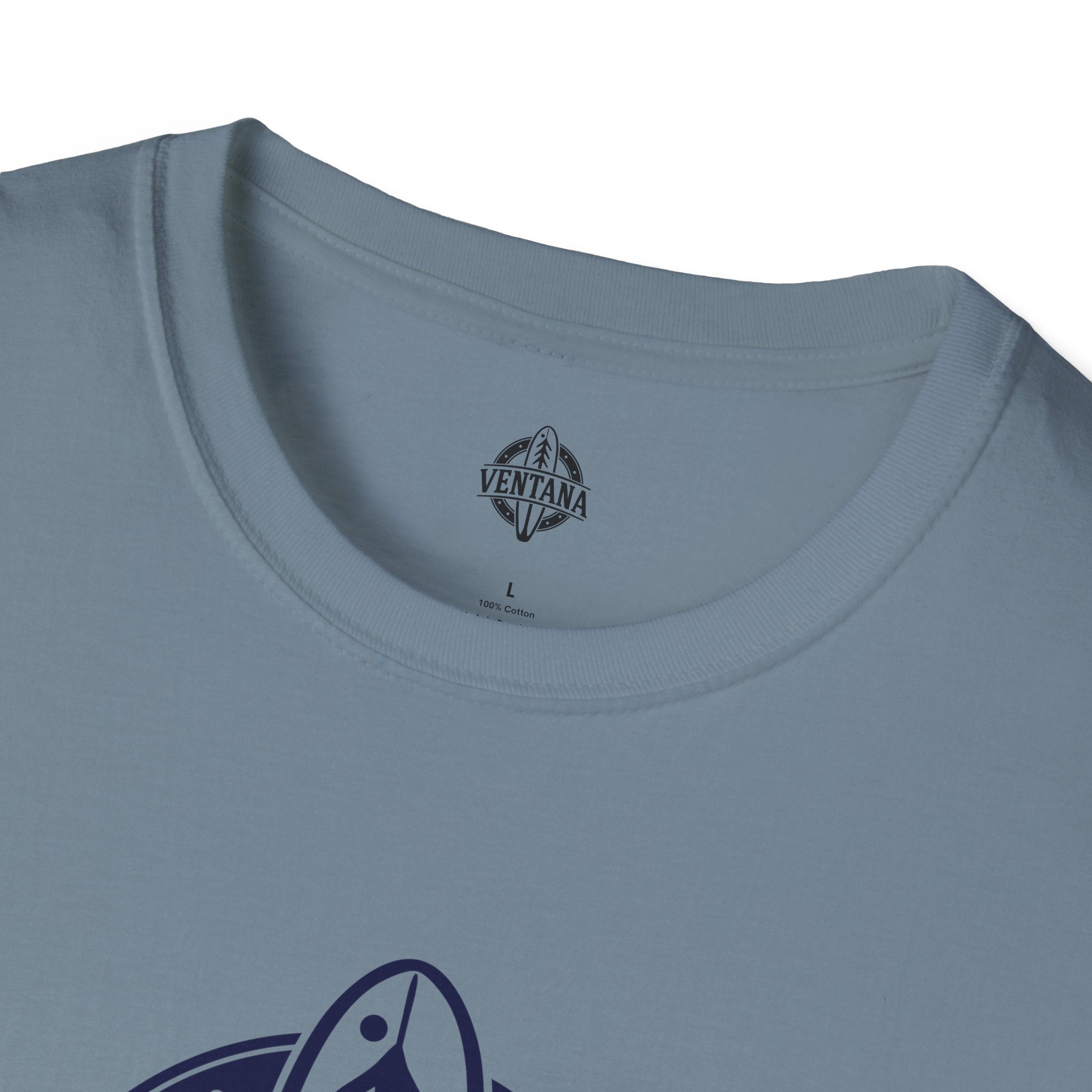 Ventana Treefish Logo Unisex - Soft Style U.S. Cotton T-Shirt
