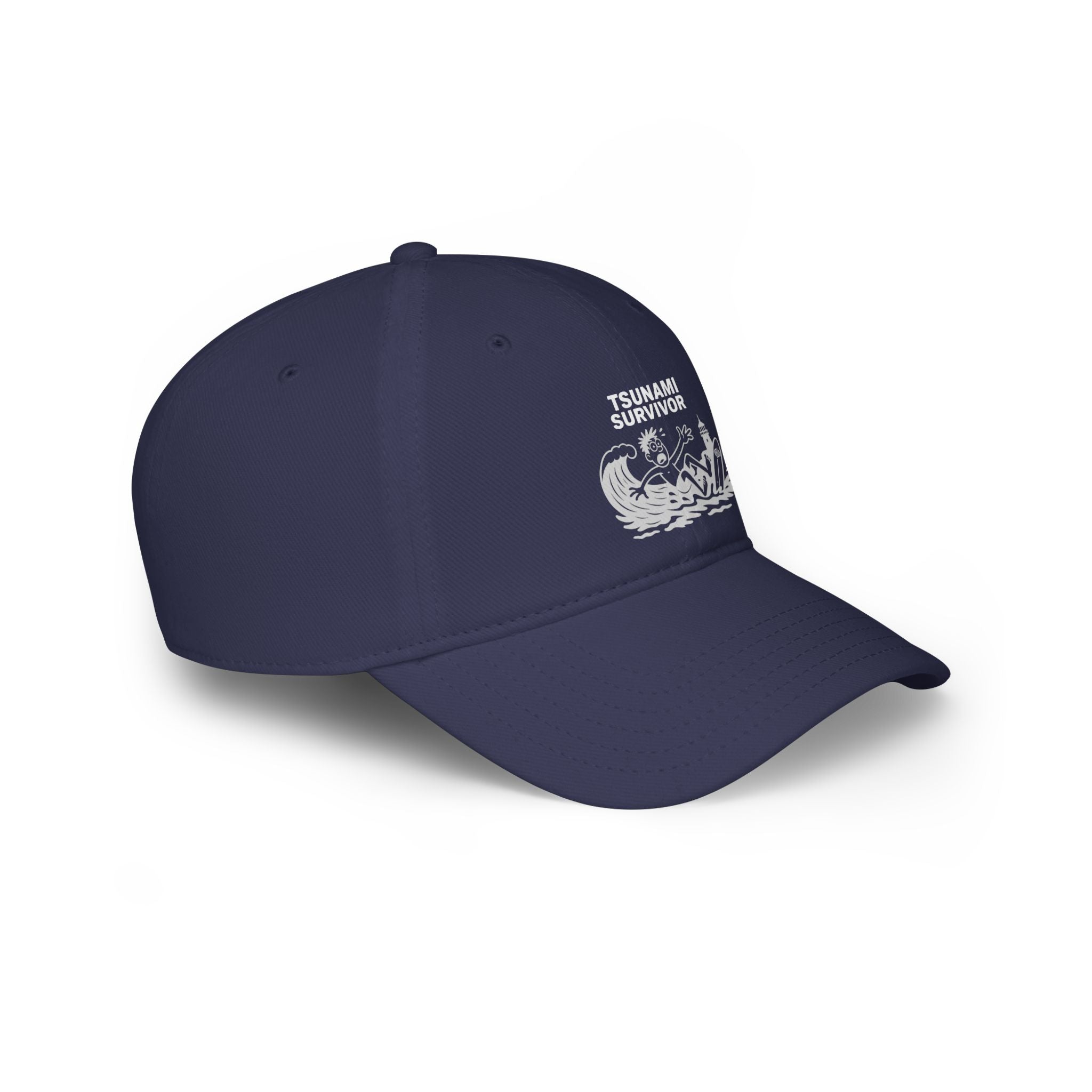 Tsunami Survivor - 100% Cotton Baseball Cap