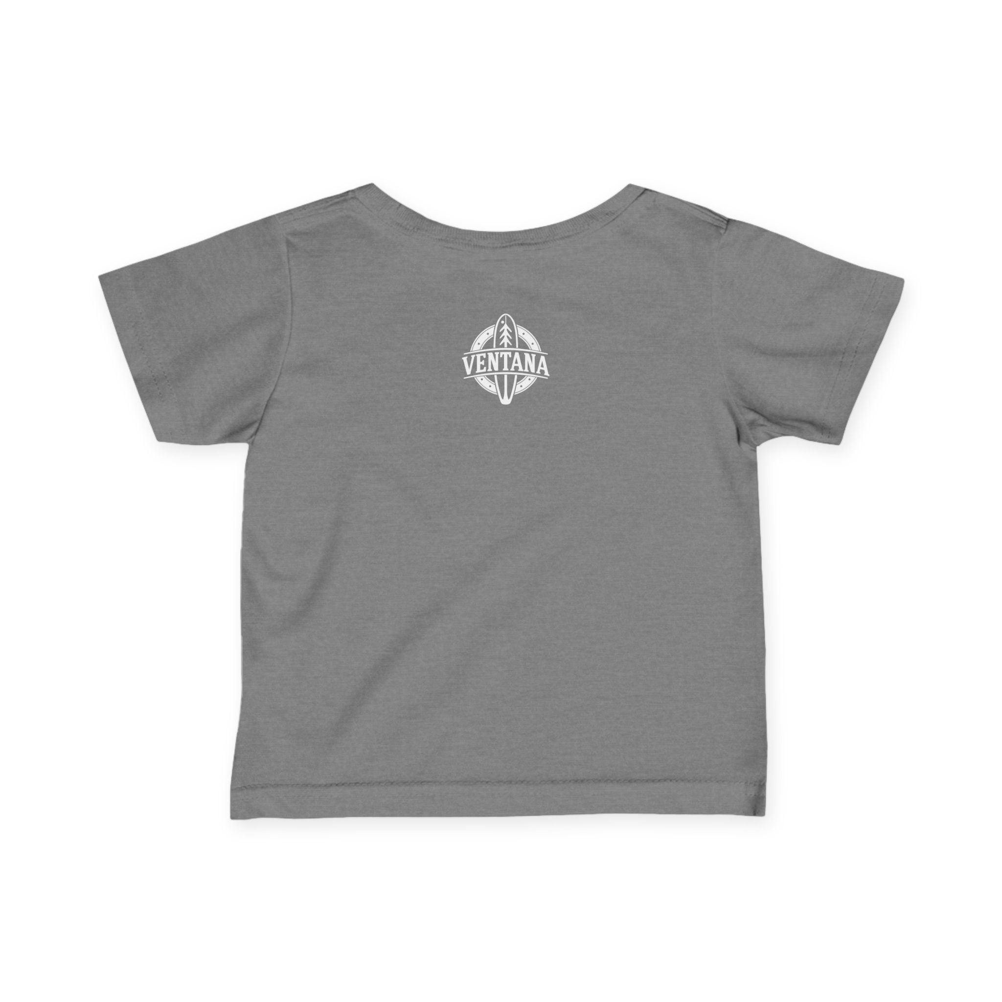 Surf with Otter 841 Ventana by Thiago Bianchini - Infant 100% Cotton T-Shirt