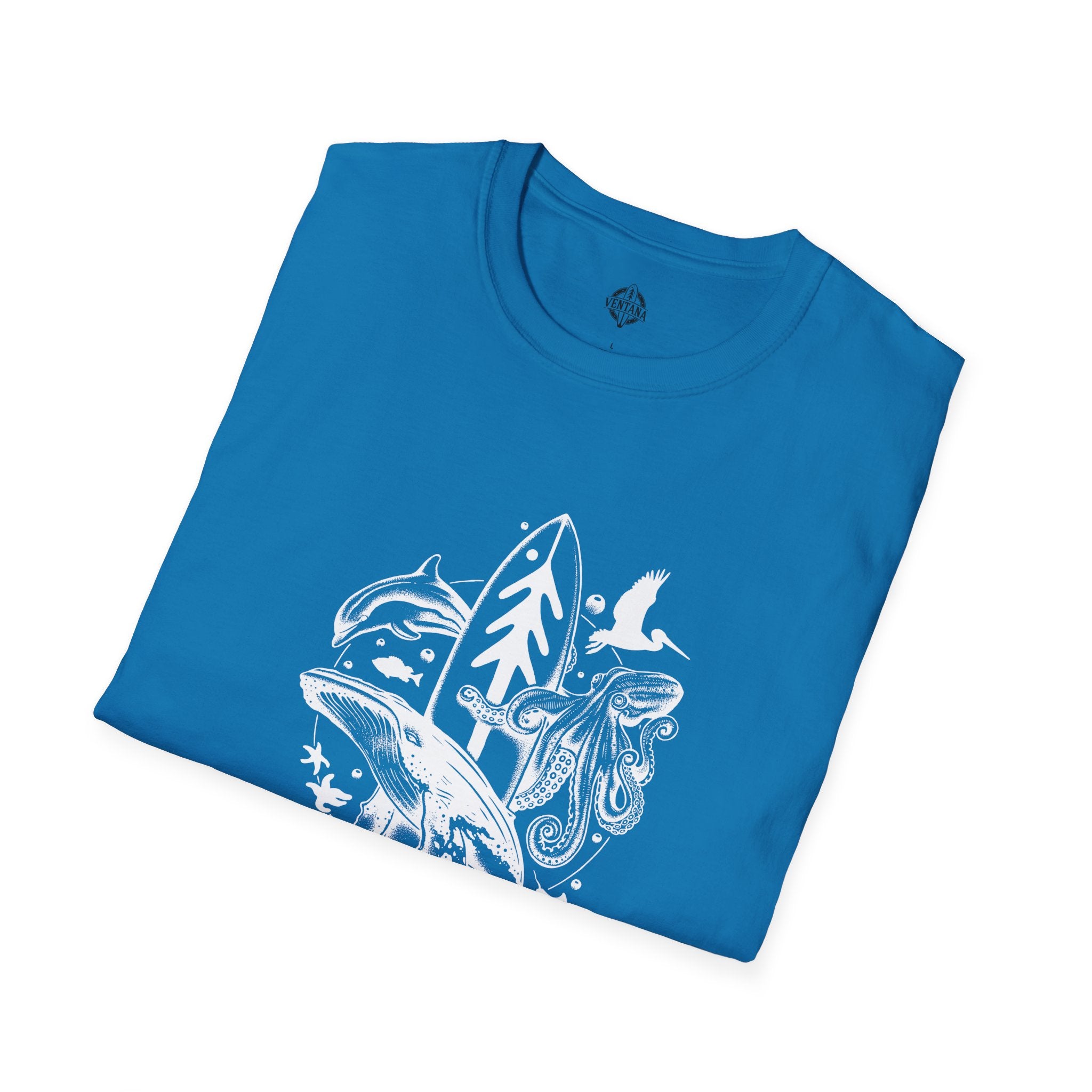 Ventana Monterey Bay by Thiago Bianchini Unisex - Soft Style U.S. Cotton T-Shirt