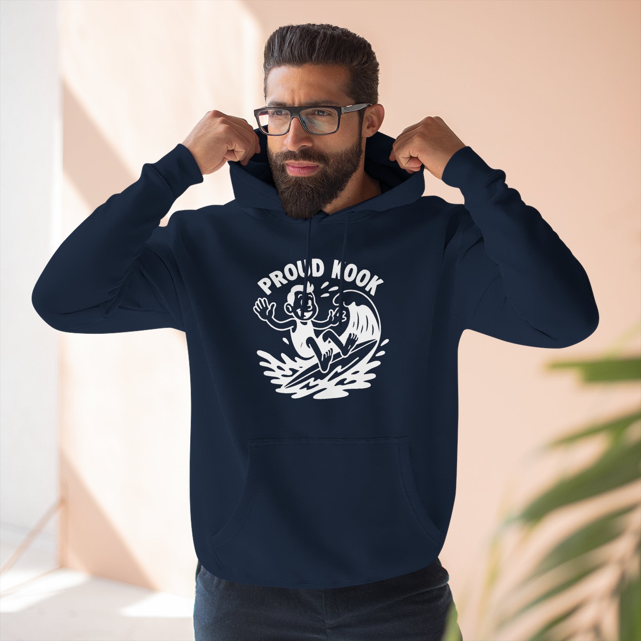 Proud Kook Unisex - Pull-Over Cotton Blend Fleece Hoodie