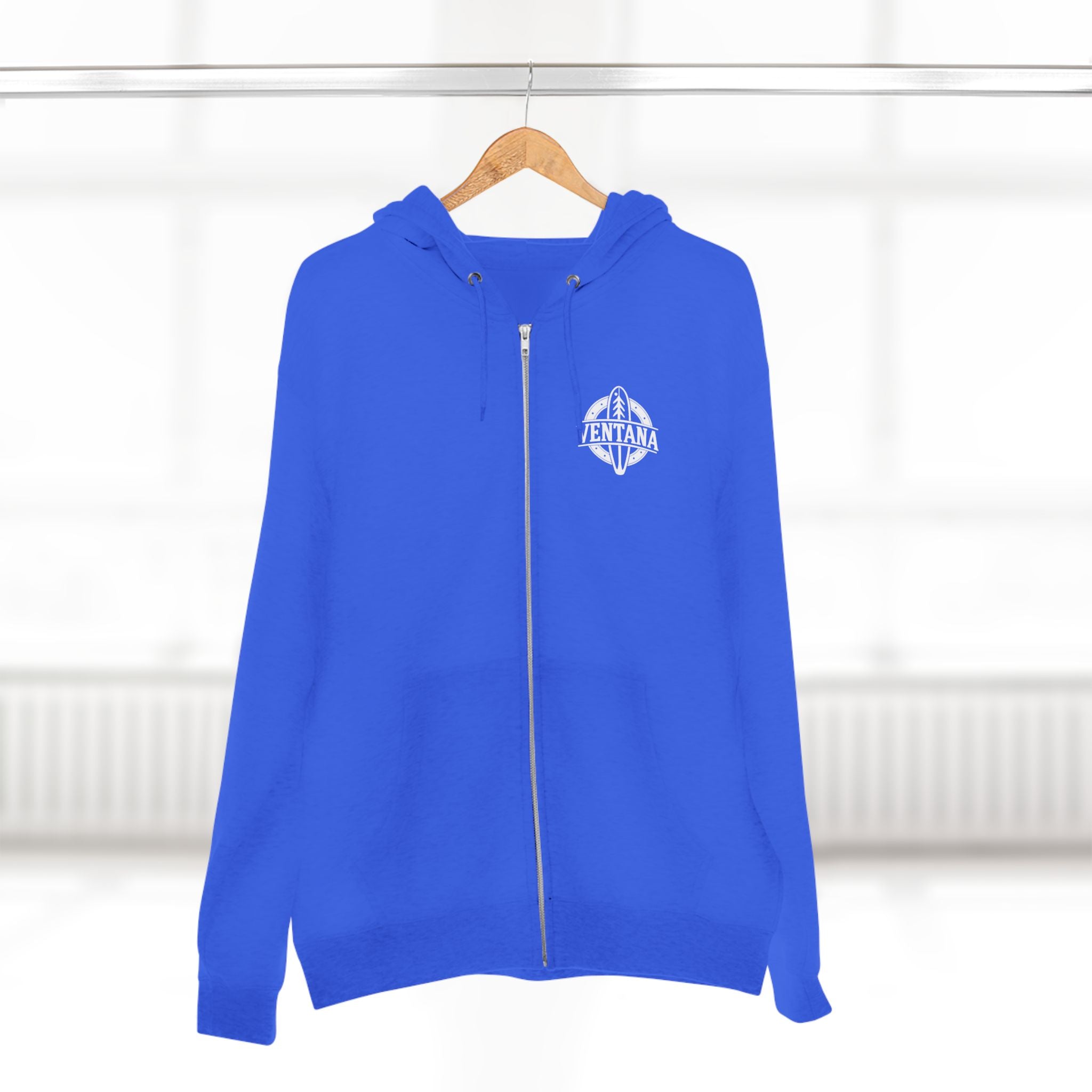 Ventana Marine Life by Lili Arnold Unisex - Zip Cotton Blend Fleece Hoodie