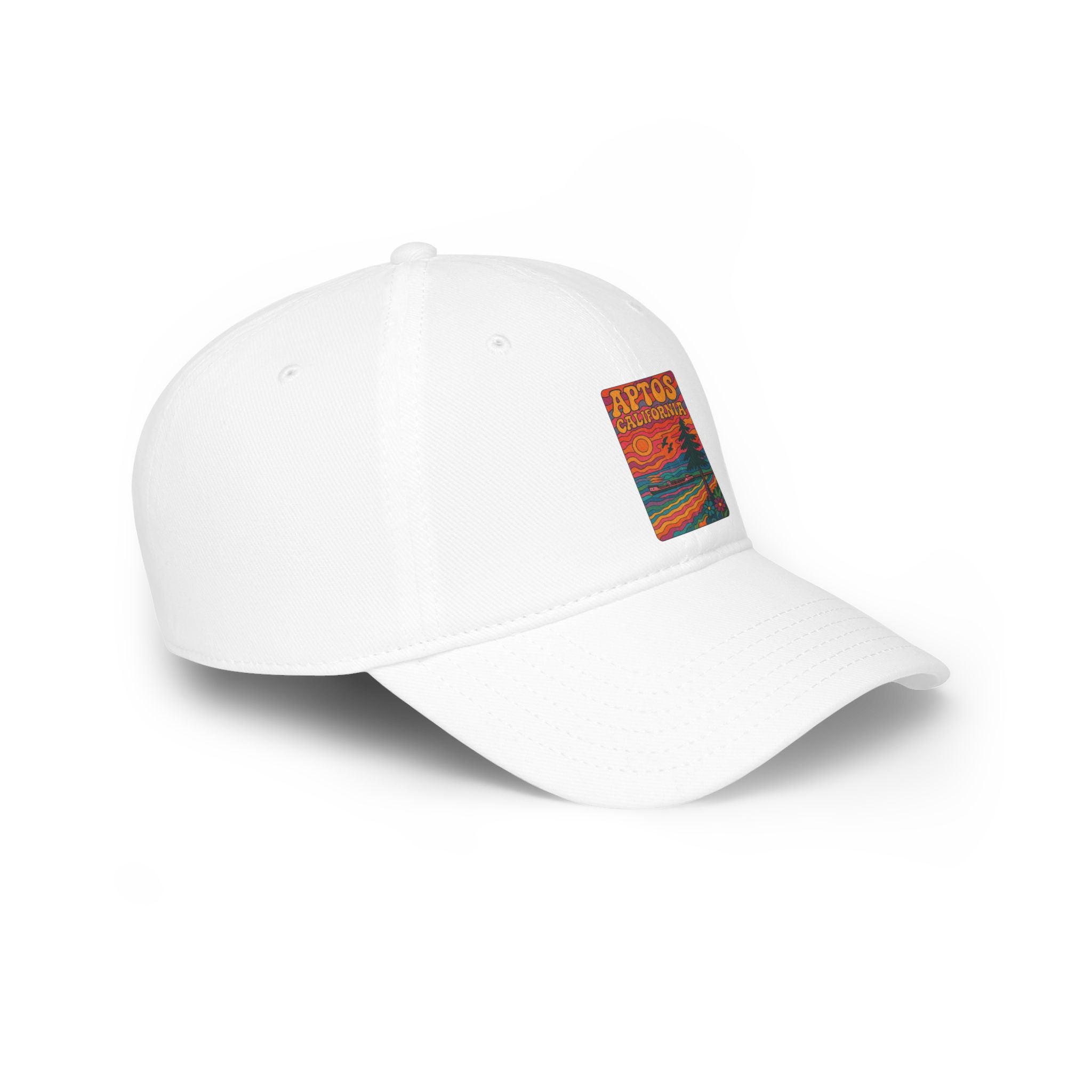 Aptos California Psychedelic - 100% Cotton Baseball Cap