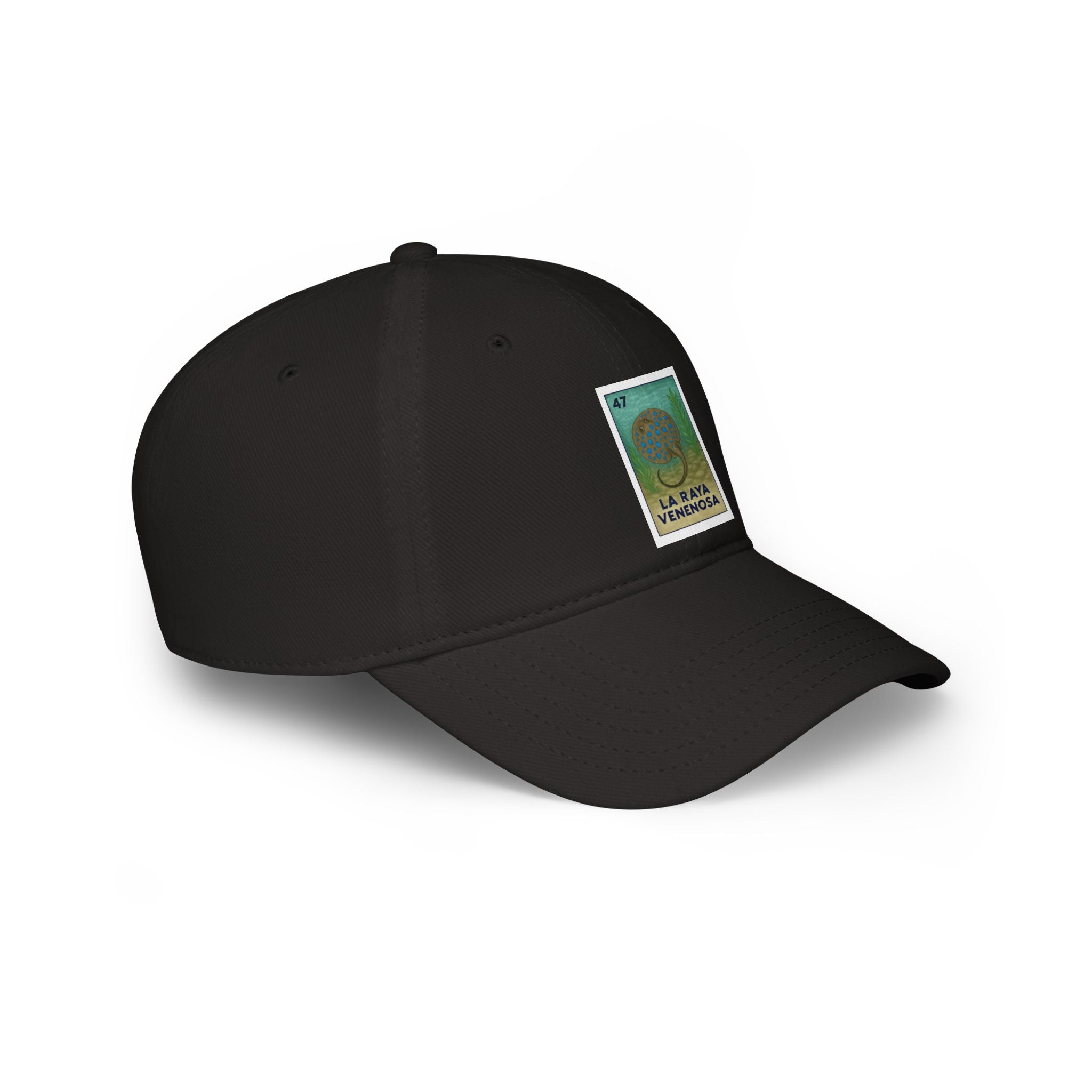 Stingray Lotería Unisex - 100% Cotton Baseball Cap (La Raya Venenosa)
