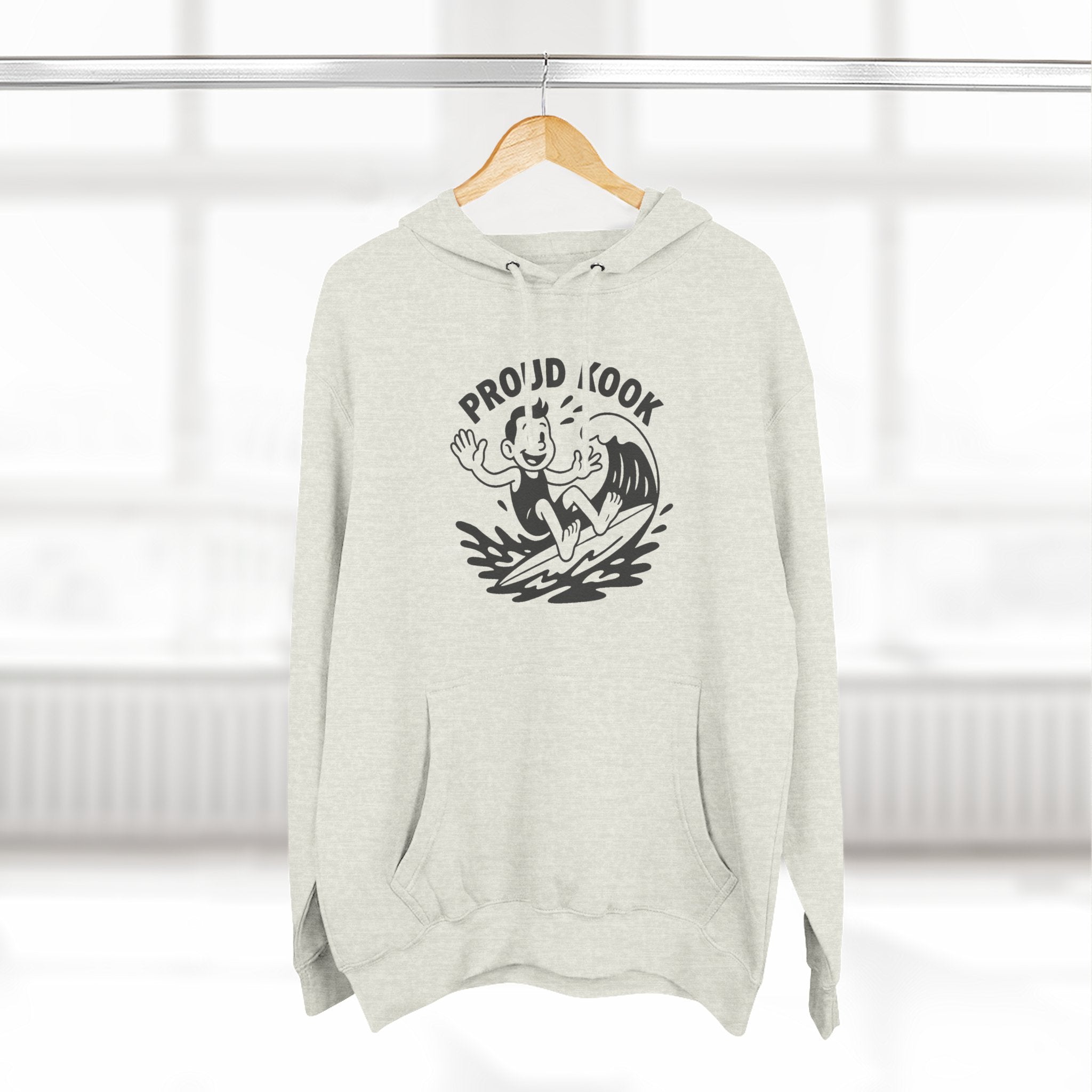 Proud Kook Unisex - Pull-Over Cotton Blend Fleece Hoodie