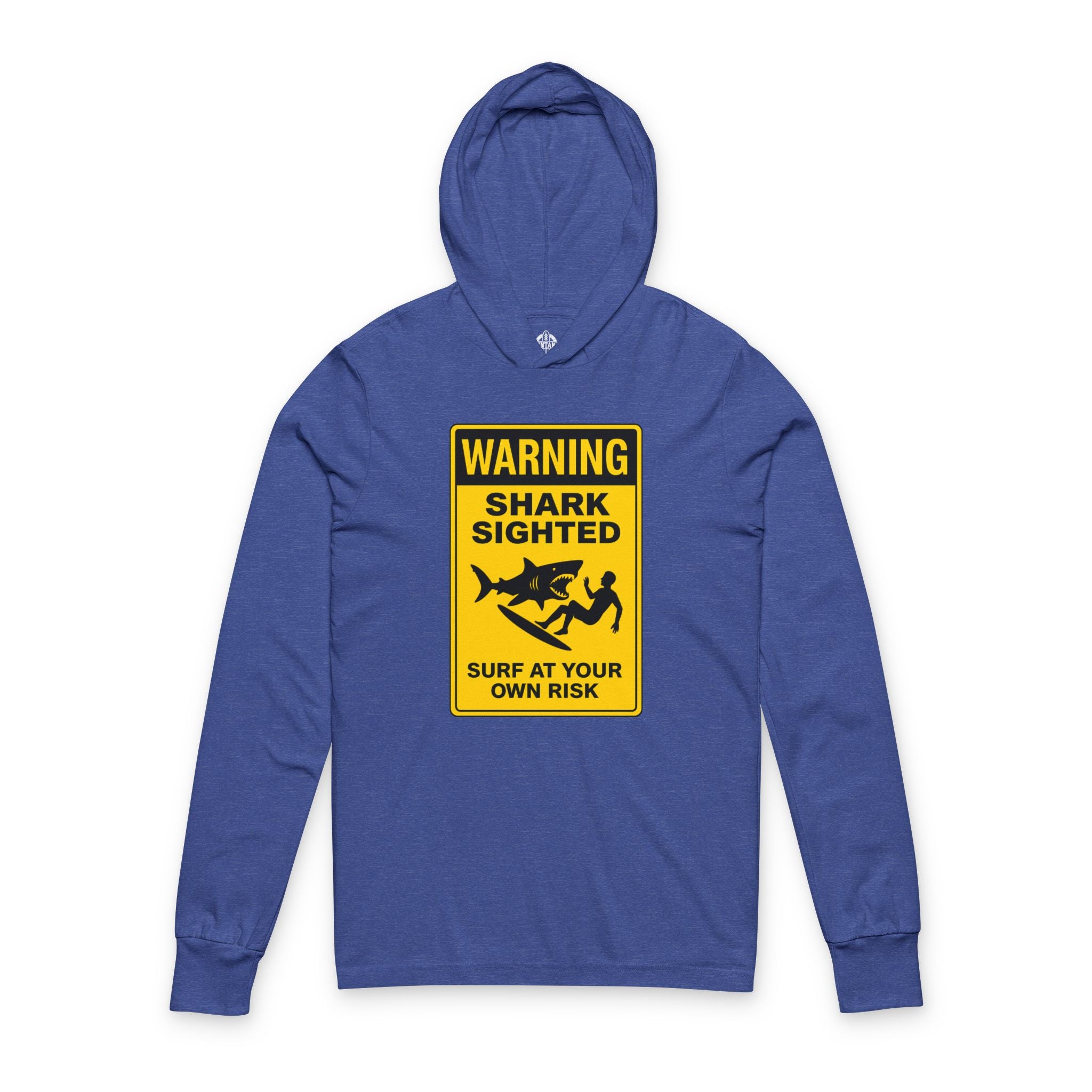 Shark Sighted Team Unisex - Cotton Long Sleeve Hooded T-Shirt
