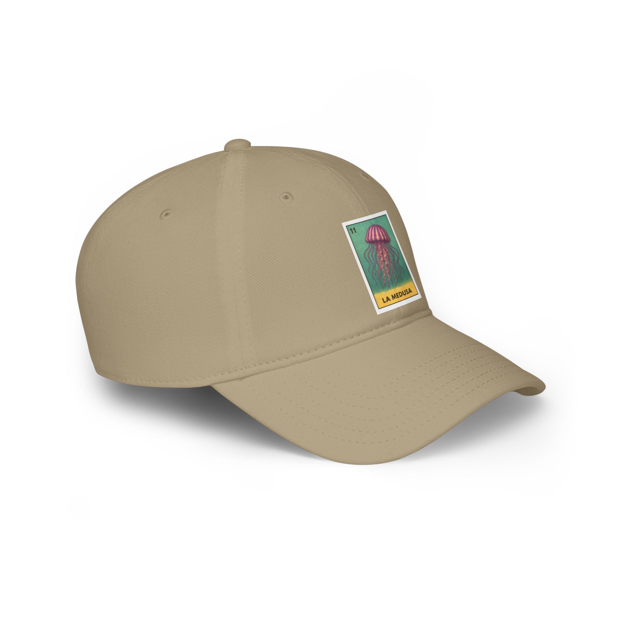 Sea Jelly Lotería Unisex - 100% Cotton Baseball Cap (La Medusa)