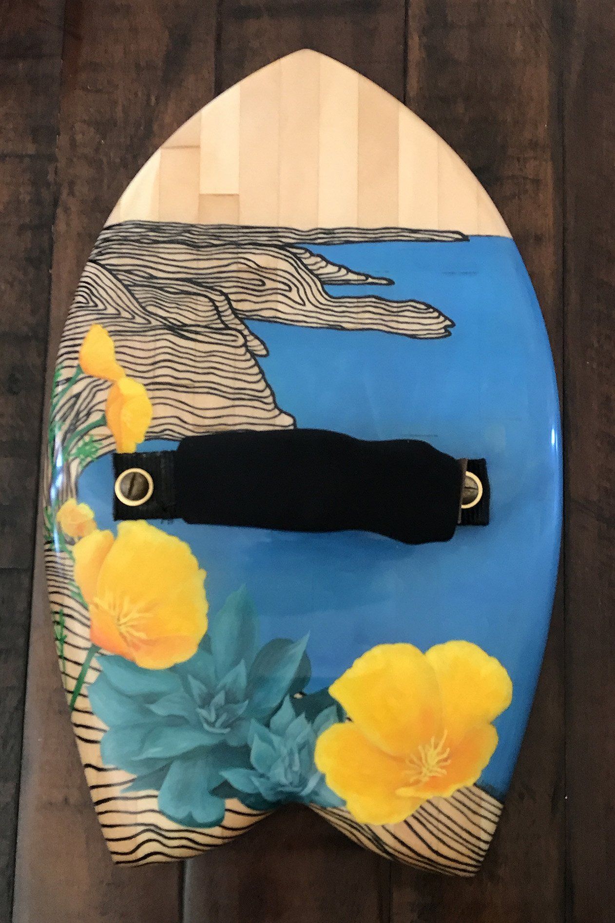 Line & Paper Santa Cruz Handplane