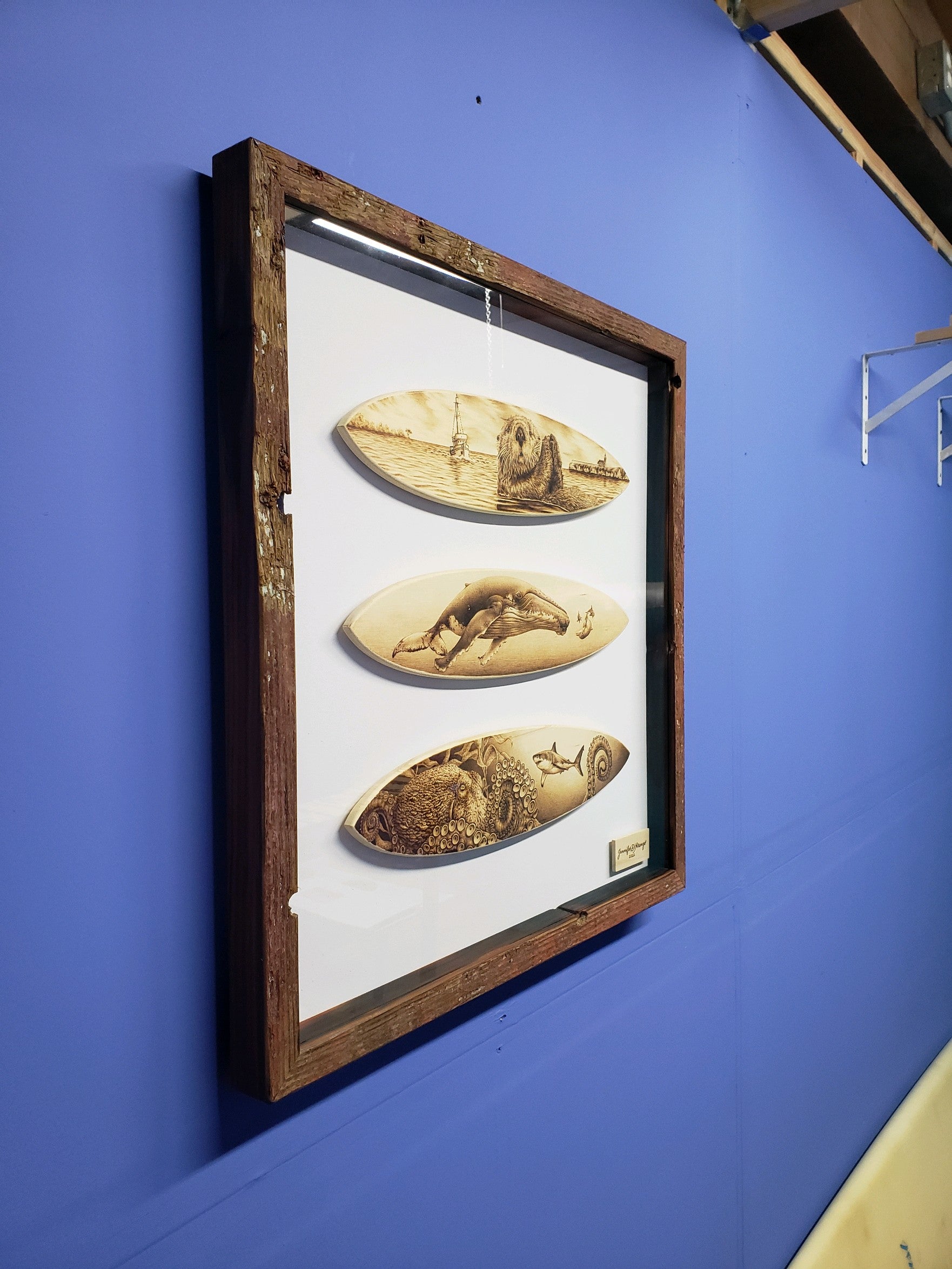 Ventana Jennifer DiArenzo Woodburned Mini Surfboards - Ventana Surfboards & Supplies
