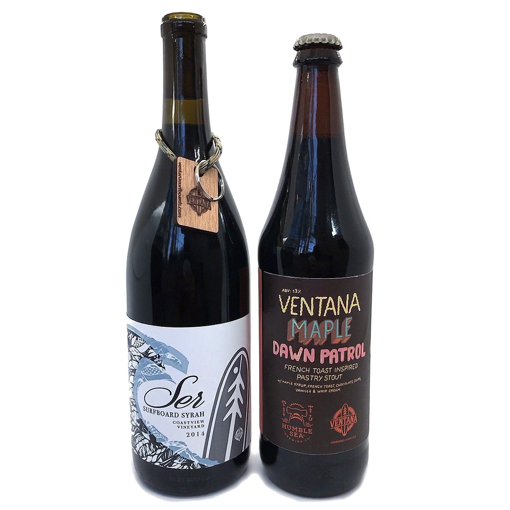 Ser Winery wine - Humble Sea beer