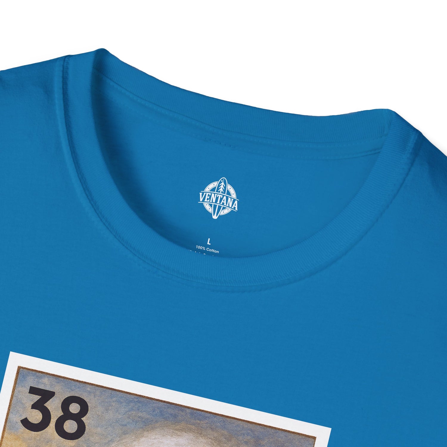 Wave Lotería Unisex - Soft Style U.S. Cotton T-Shirt (La Ola)