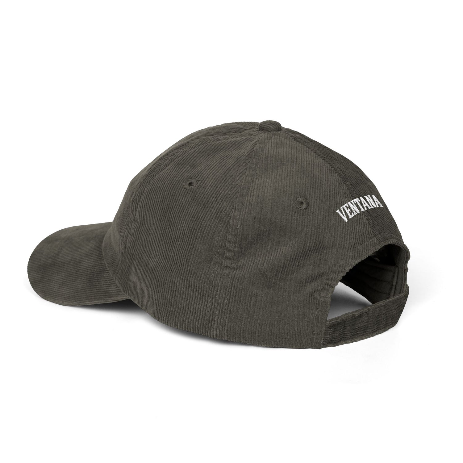 Aptos California Upside Down Embroidered Corduroy Cap - 100% Cotton