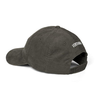 Aptos California Upside Down Embroidered Corduroy Cap - 100% Cotton
