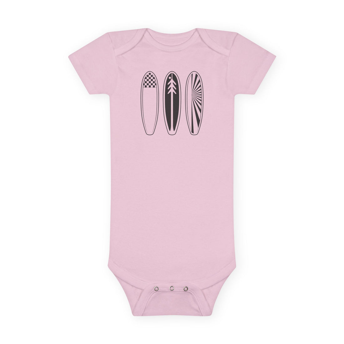 Ventana Three Board - Baby Short Sleeve 100% Cotton Onesie