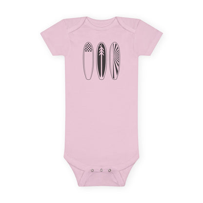 Ventana Three Board - Baby Short Sleeve 100% Cotton Onesie