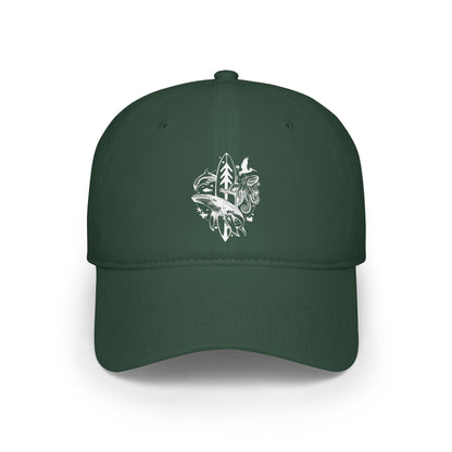 Ventana Monterey Bay by Thiago Bianchini Unisex - 100% Cotton Baseball Cap