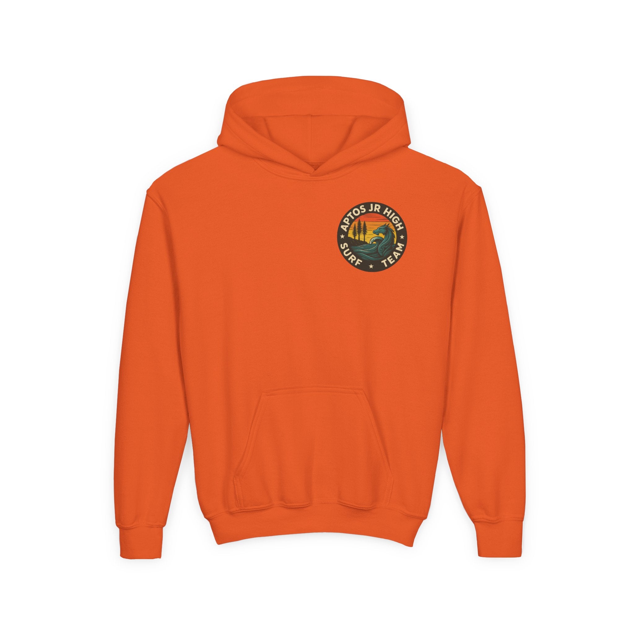 Aptos Jr High Surf Team Youth Pull-Over Hoodie - Heavy Blend Sweatshirt