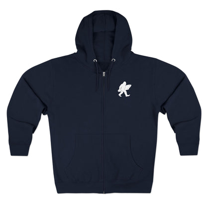 Ventana Surfsquatch Unisex - Zip Cotton Blend Fleece Hoodie