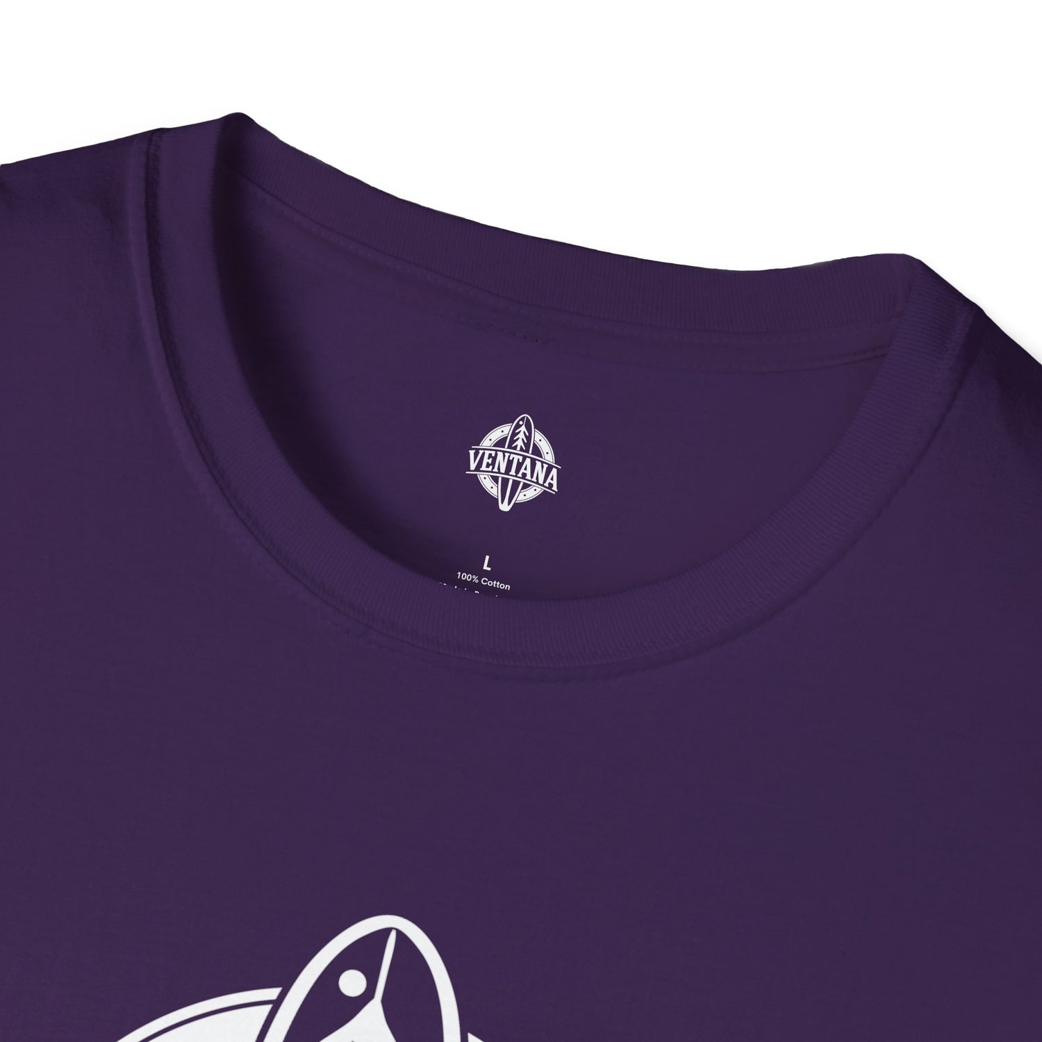 Ventana Treefish Logo Unisex - Soft Style U.S. Cotton T-Shirt