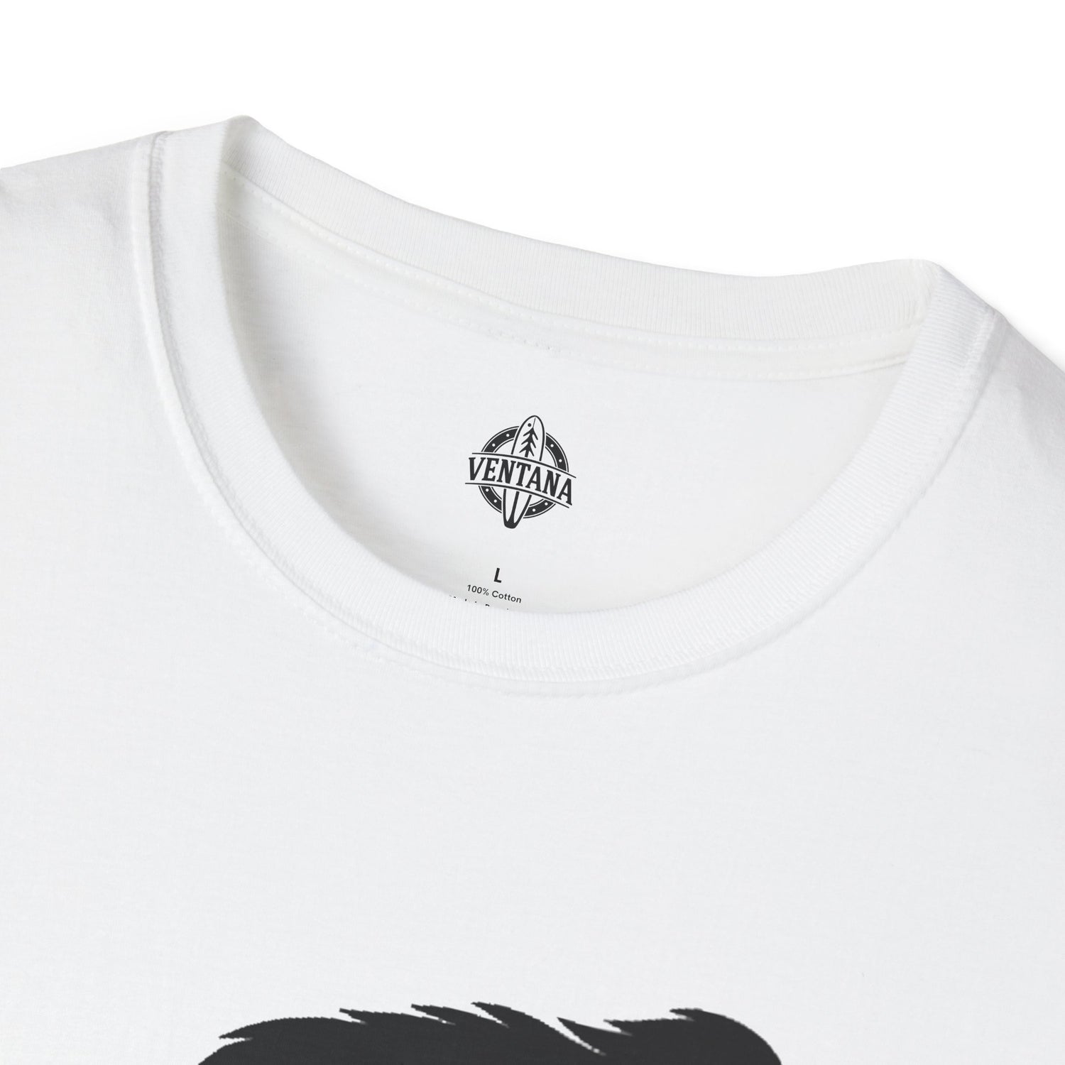 Ventana Shreddy Yeti Ski Unisex - U.S. Cotton T-Shirt