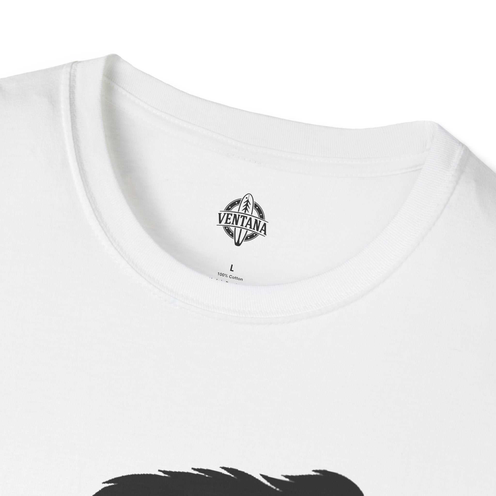Ventana Shreddy Yeti Ski Unisex - U.S. Cotton T-Shirt