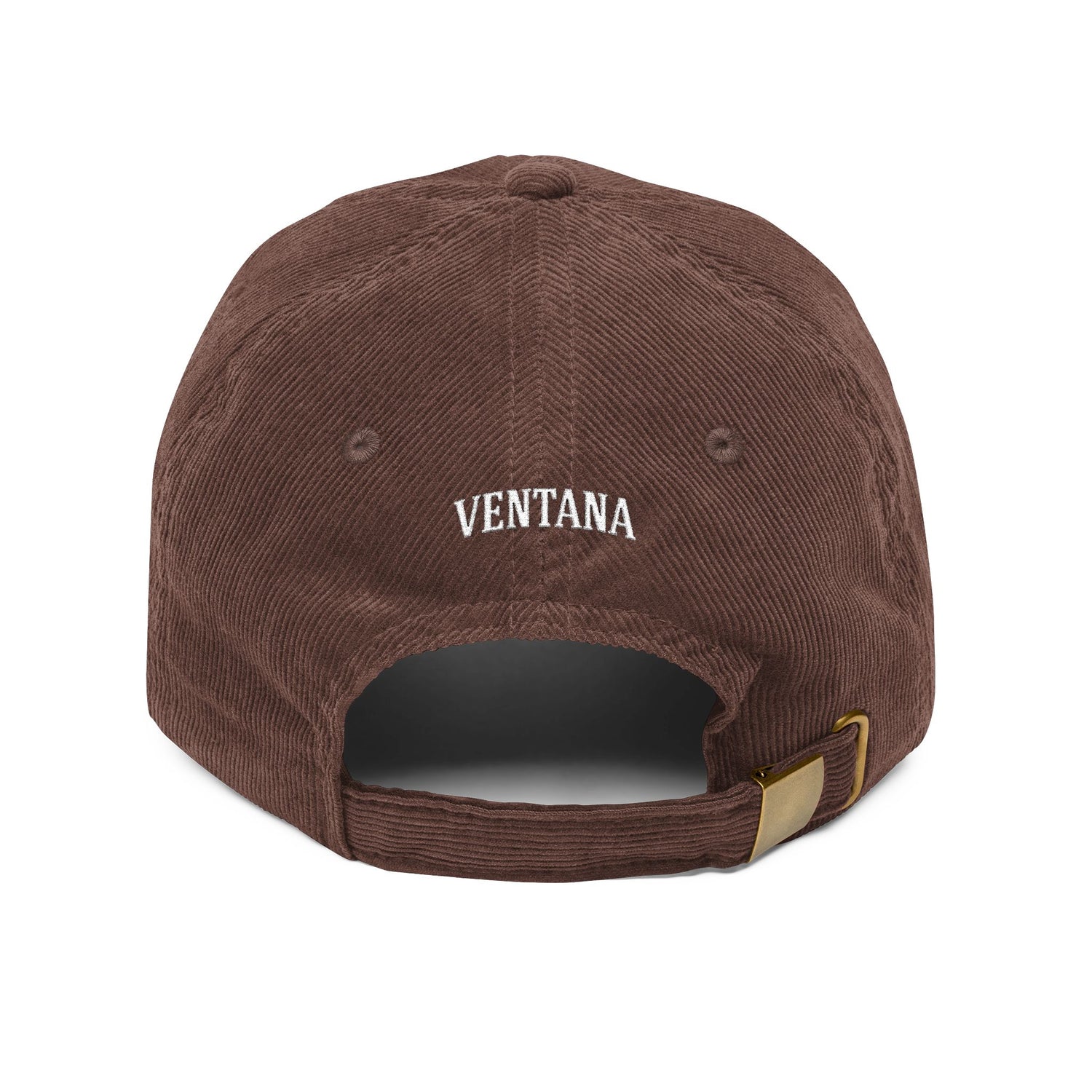 Aptos California Upside Down Embroidered Corduroy Cap - 100% Cotton