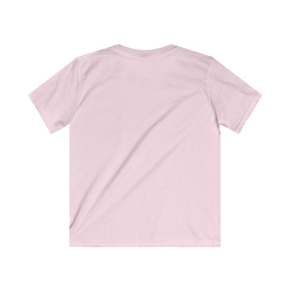 Elephant Seal Lotería Kids - Soft Style U.S. Cotton T-Shirt (El Elefante Marino)