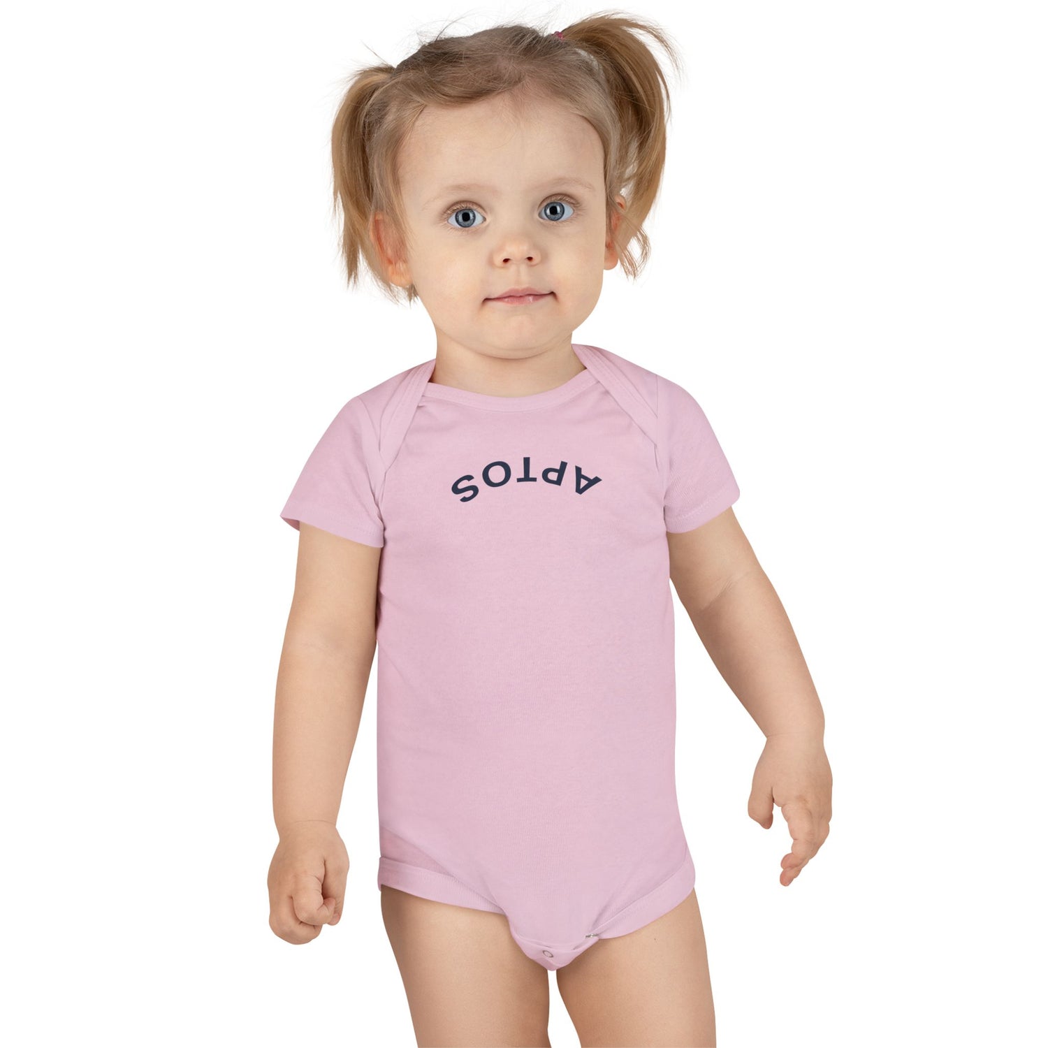 Aptos California Upside Down - Baby Short Sleeve 100% Cotton Onesie